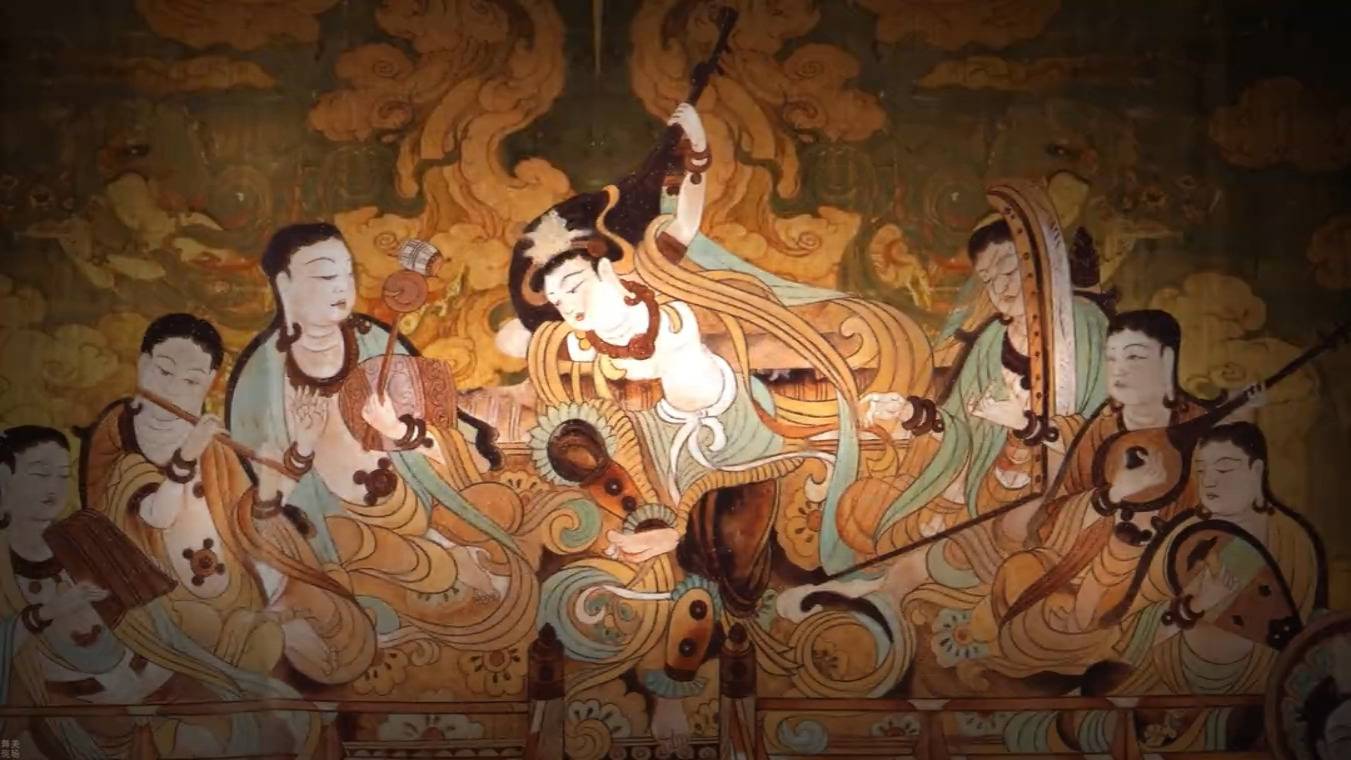 舞美现场-敦煌飞天舞