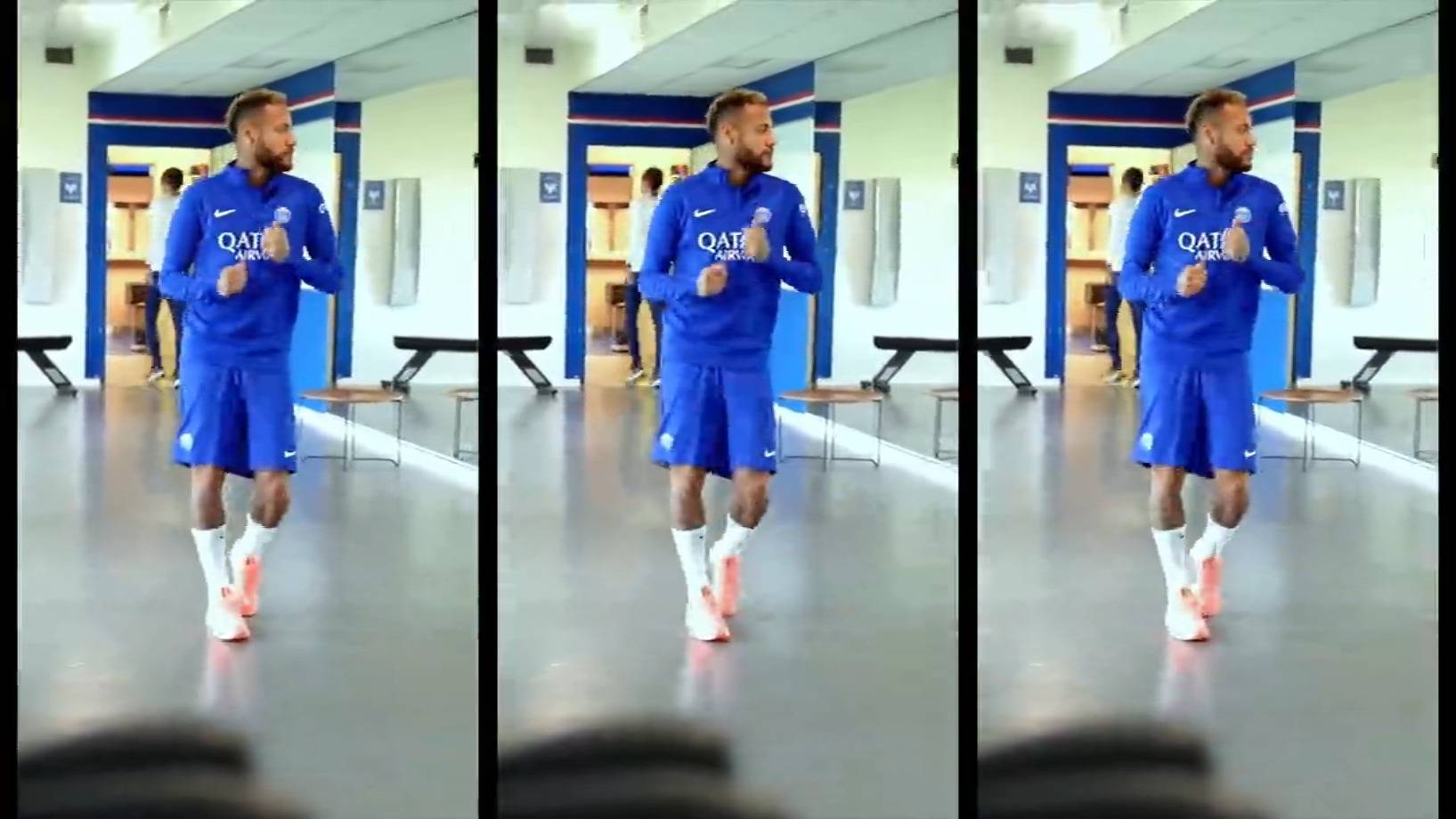 内马尔胜利之舞