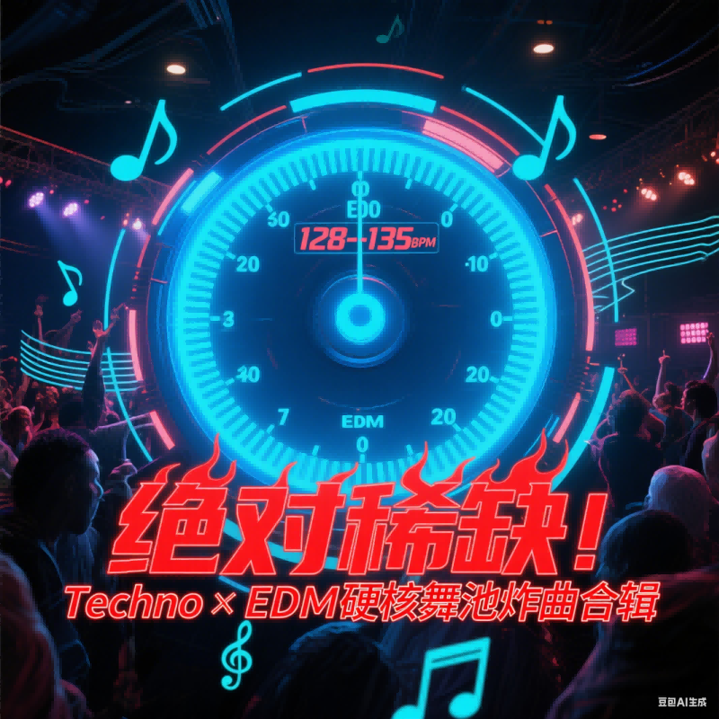 128-135BPM 珍藏 绝对稀缺！Techno×EDM 硬核舞池炸曲合辑