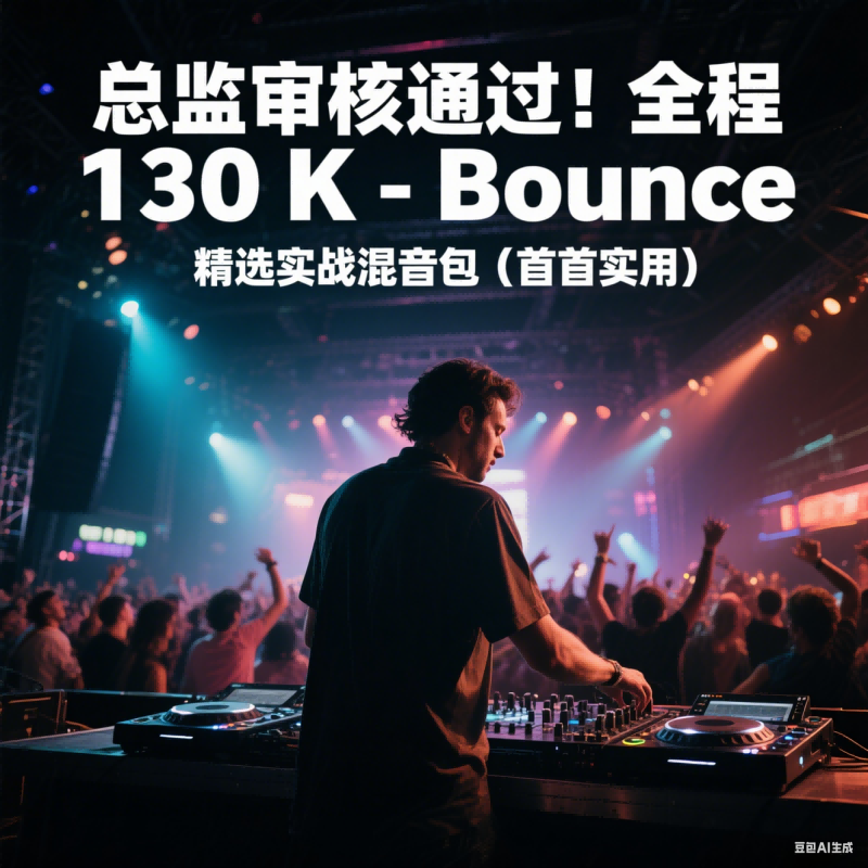 总监审核通过！全程 130 K-Bounce 精选实战混音包（首首实用）