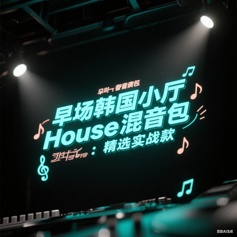 早场韩国小厅 House 混音包：精选实战款