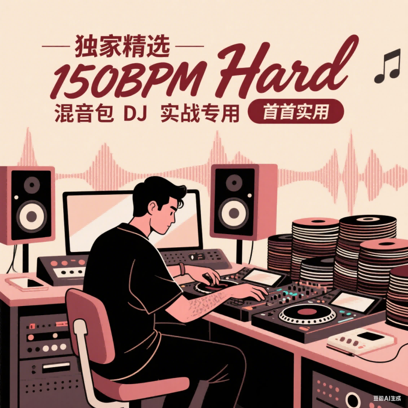 独家精选 150BPM Hard 混音包 夜店 DJ 实战专用 首首实用