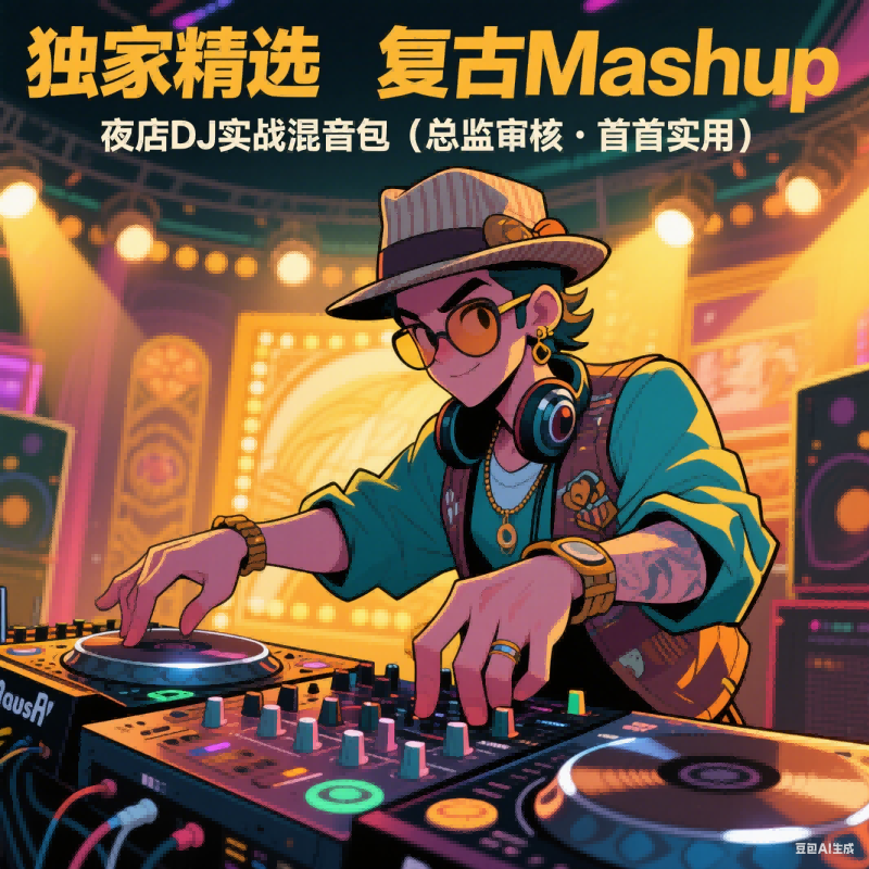 独家精选 复古 Mashup 夜店 DJ 实战混音包（总监审核・首首实用）