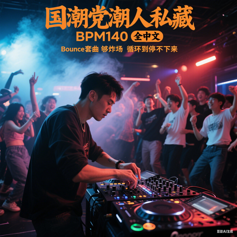 国潮党潮人私藏 BPM140 全中文 Bounce 套曲 够接地气 够炸场 循环到停不下来