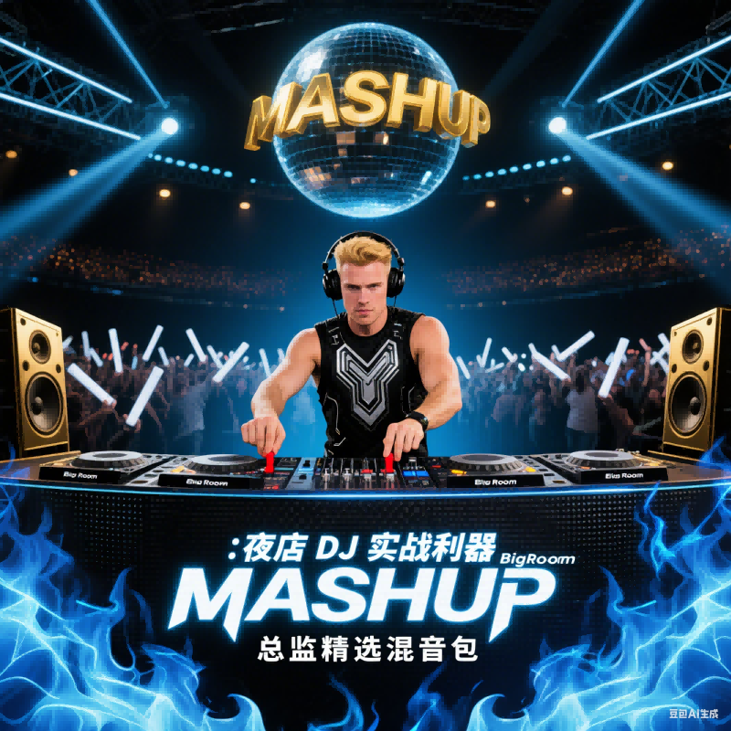 夜店 DJ 实战利器：EDM BigRoom MASHUP 总监精选混音包