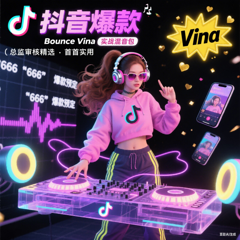 抖音爆款 Bounce Vina 实战混音包（总监审核精选・首首实用）