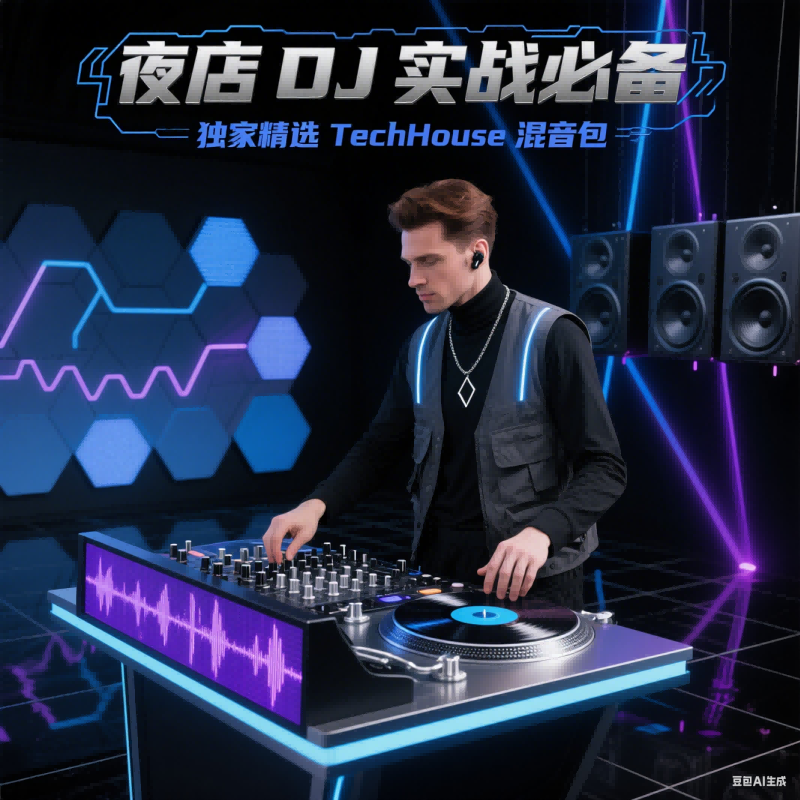 夜店 DJ 实战必备 独家精选 TechHouse 混音包