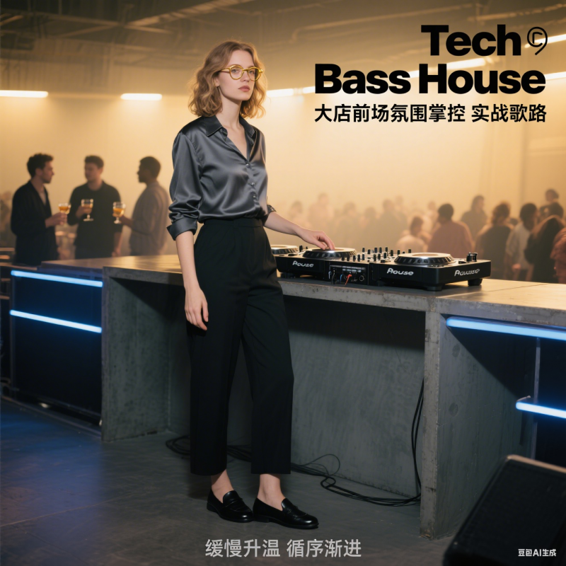 大店前场氛围掌控 Tech Bass House 实战歌路 缓慢升温 循序渐进