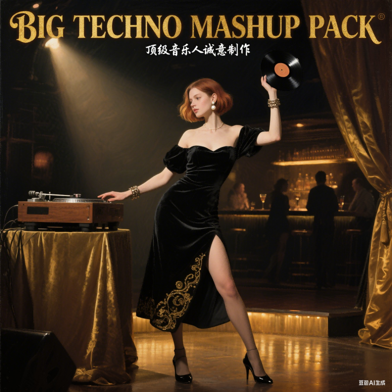顶级音乐人诚意制作 BIG TECHNO MASHUP PACK
