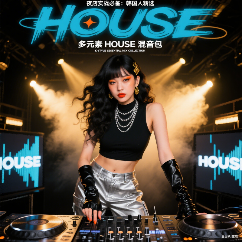 夜店实战必备：韩国人精选 多元素 HOUSE 混音包