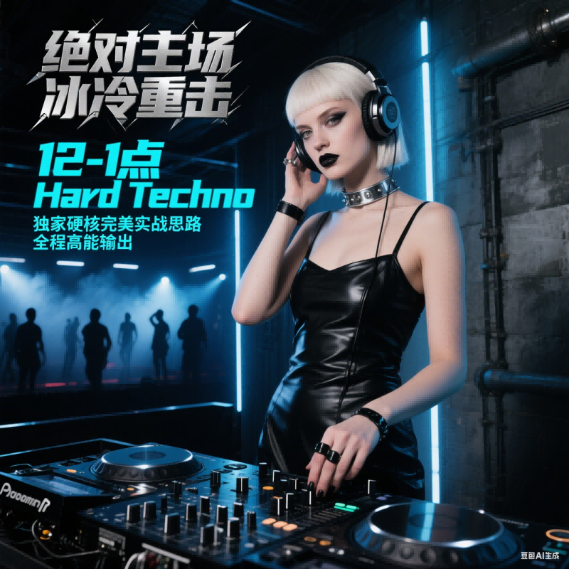 绝对主场 冰冷重击 12-1 点 Hard Techno 独家硬核完美实战思路 全程高能输出