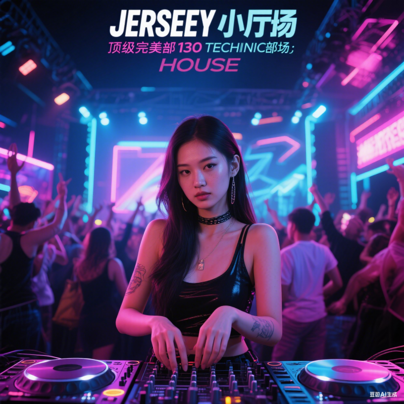顶级完美俱乐部思路 JERSEY小厅主场130 Techno House 说唱元素 霓虹下的多元狂欢