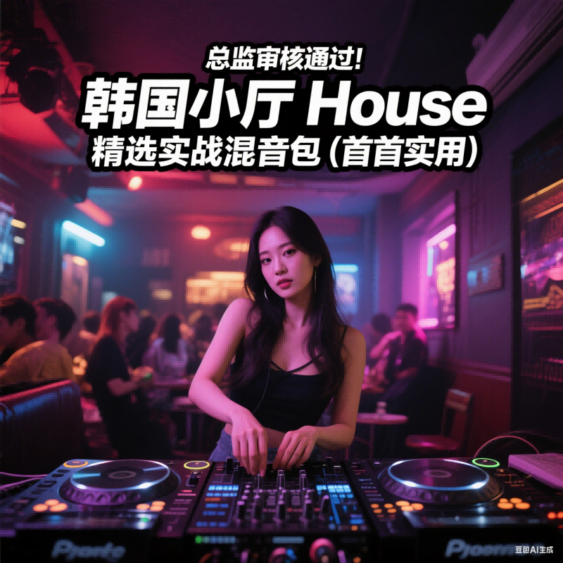 总监审核通过！韩国小厅 House 精选实战混音包（首首实用）