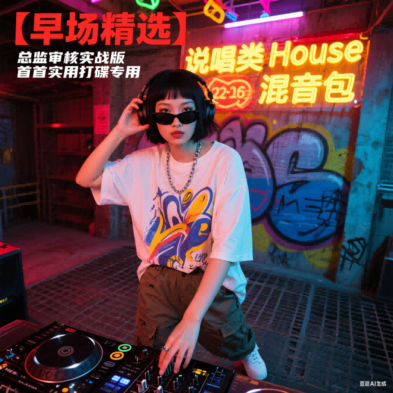 【早场精选】说唱类 House 混音包 总监审核实战版，首首实用打碟专用