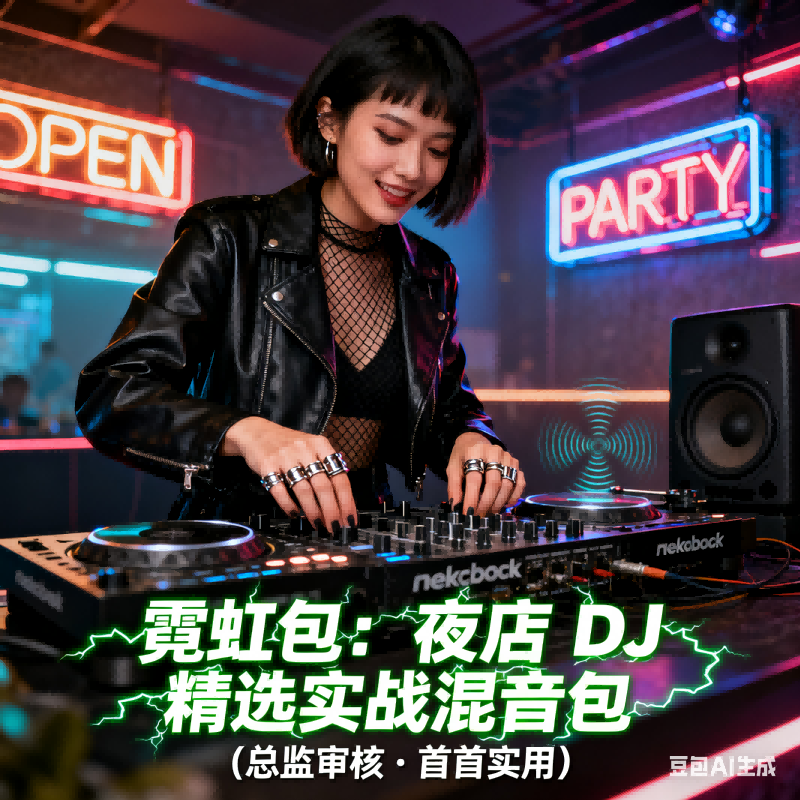 霓虹包：夜店 DJ 精选实战混音包（总监审核・首首实用）