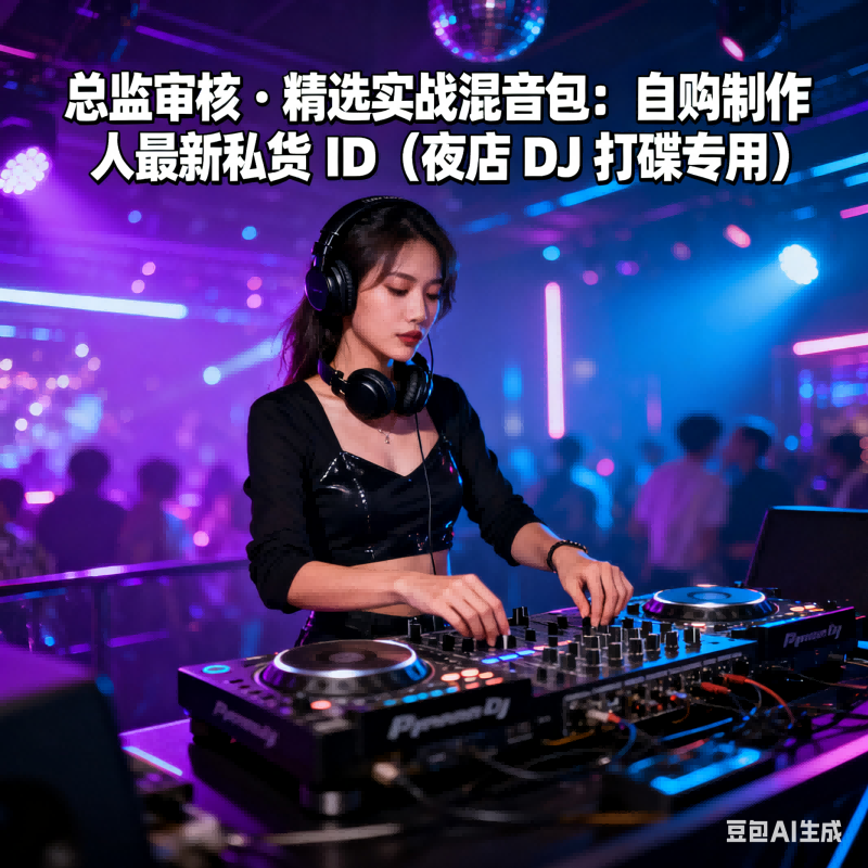 总监审核・精选实战混音包：自购制作人最新私货 ID（夜店 DJ 打碟专用）