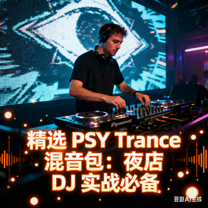精选 PSY Trance 混音包：夜店 DJ 实战必备