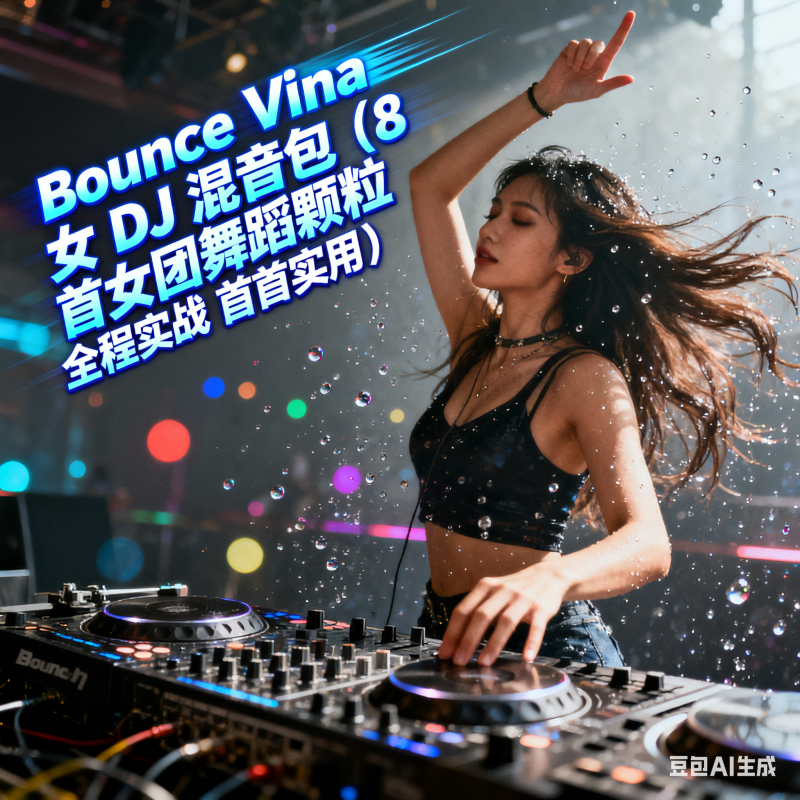 Bounce Vina 女 DJ 混音包（8 首女团舞蹈颗粒 全程实战 首首实用）