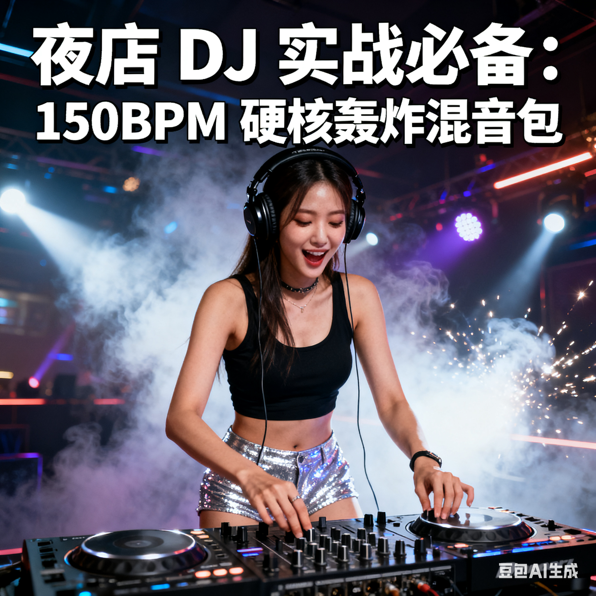 夜店 DJ 实战必备：150BPM 硬核轰炸混音包