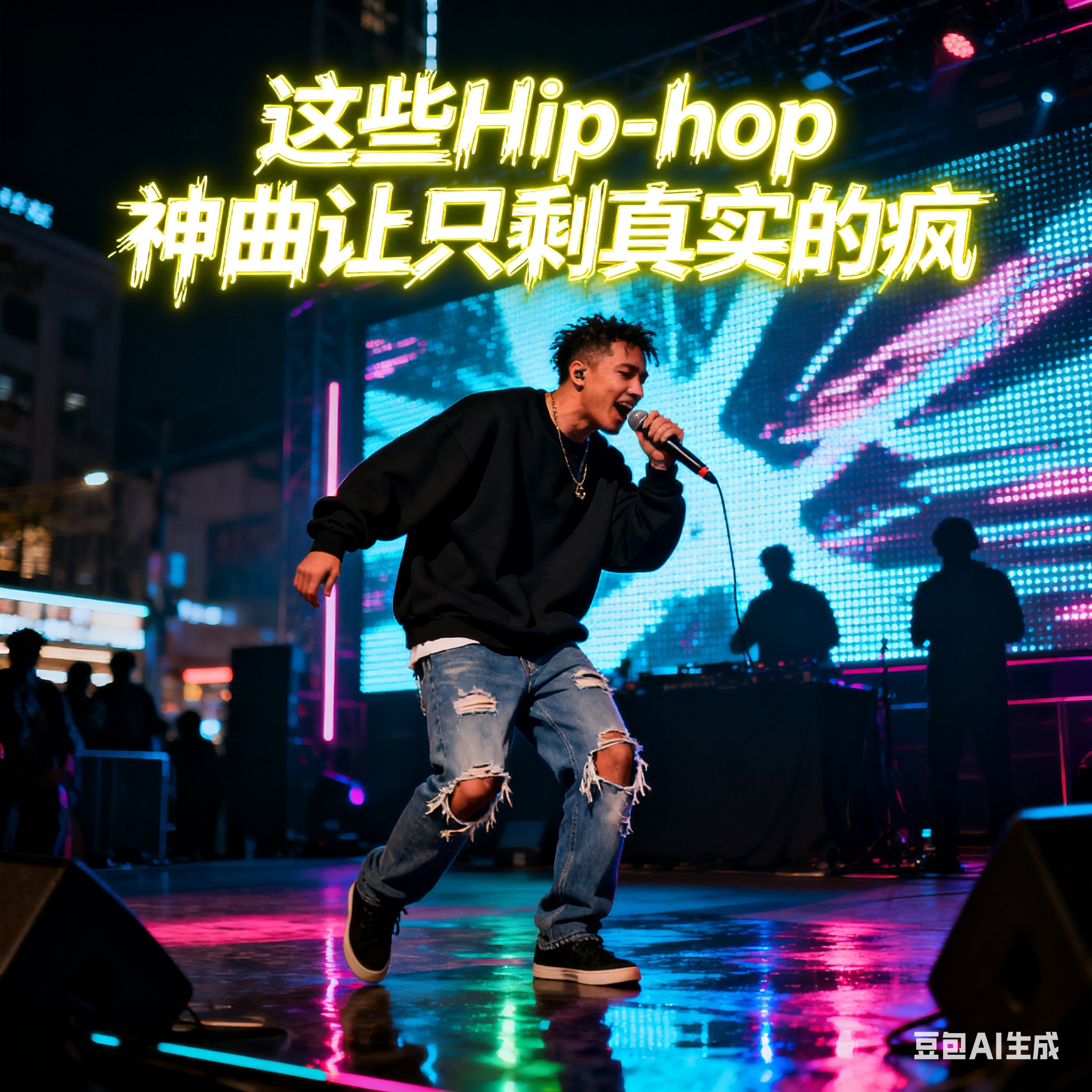 别端着了 这些Hip-hop 神曲让午夜只剩真实的疯