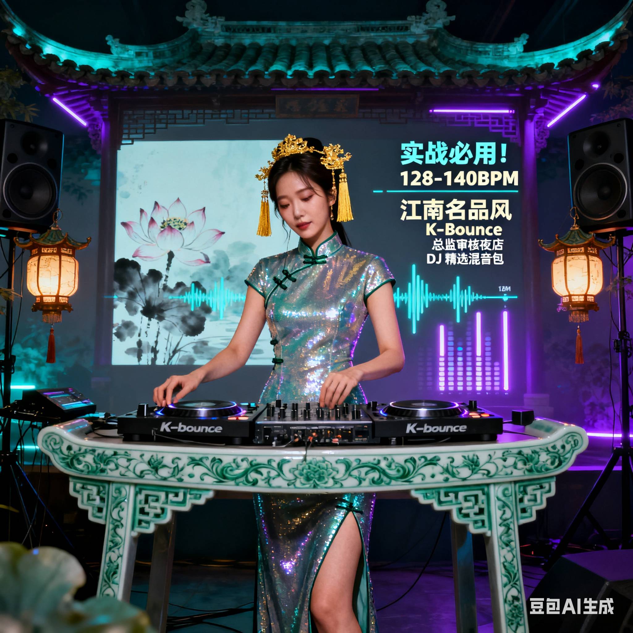 实战必用！128-140BPM 江南名品风 K-Bounce 总监审核夜店 DJ 精选混音包