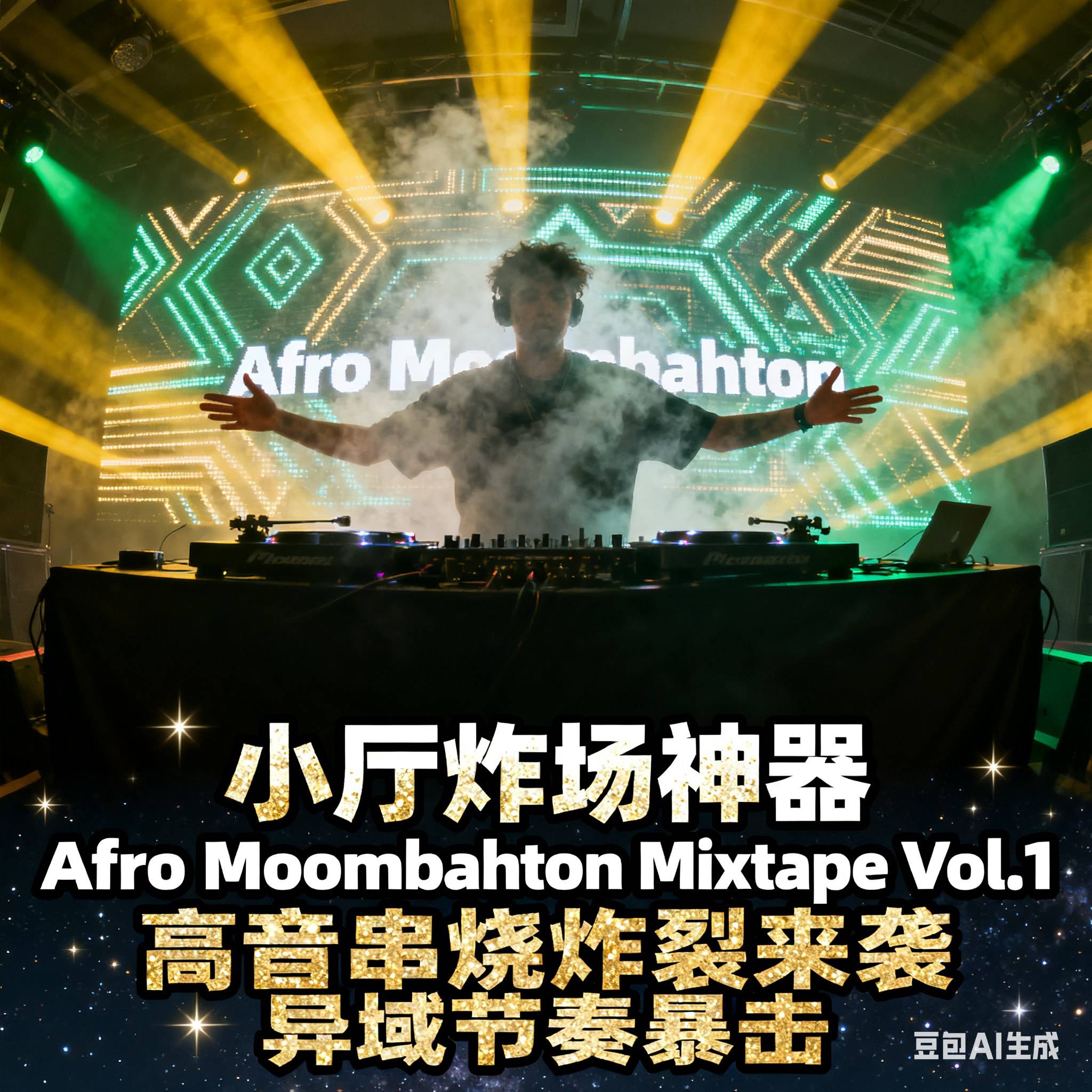 小厅炸场神器 Afro Moombahton Mixtape Vol.1 高音串烧炸裂来袭 异域节奏暴击