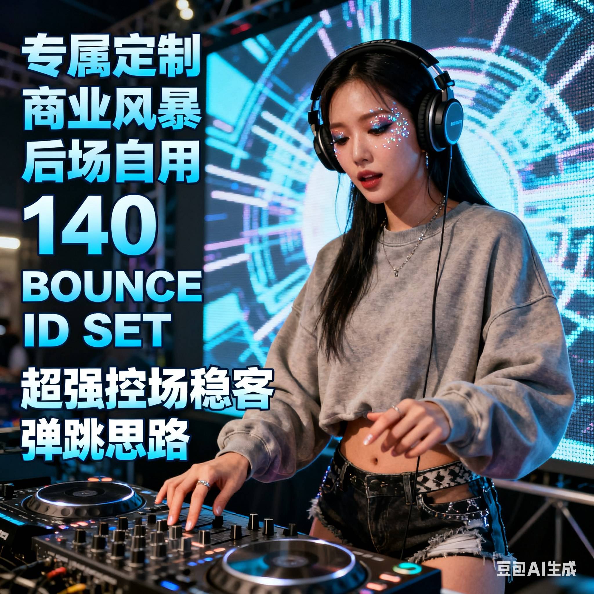 专属定制 商业风暴 后场自用 140 BOUNCE ID SET 超强控场稳客弹跳思路
