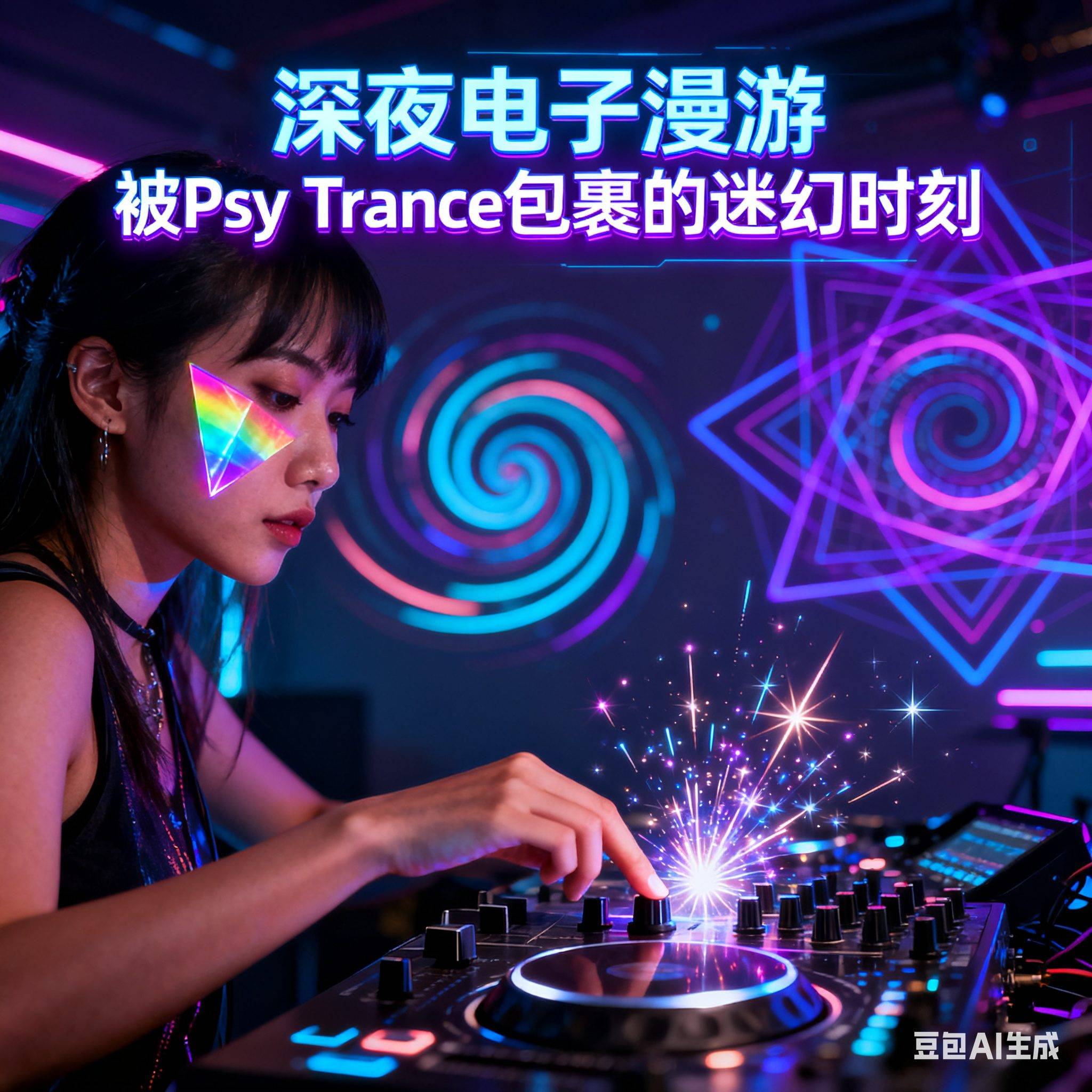 深夜电子漫游 被Psy Trance包裹的迷幻时刻