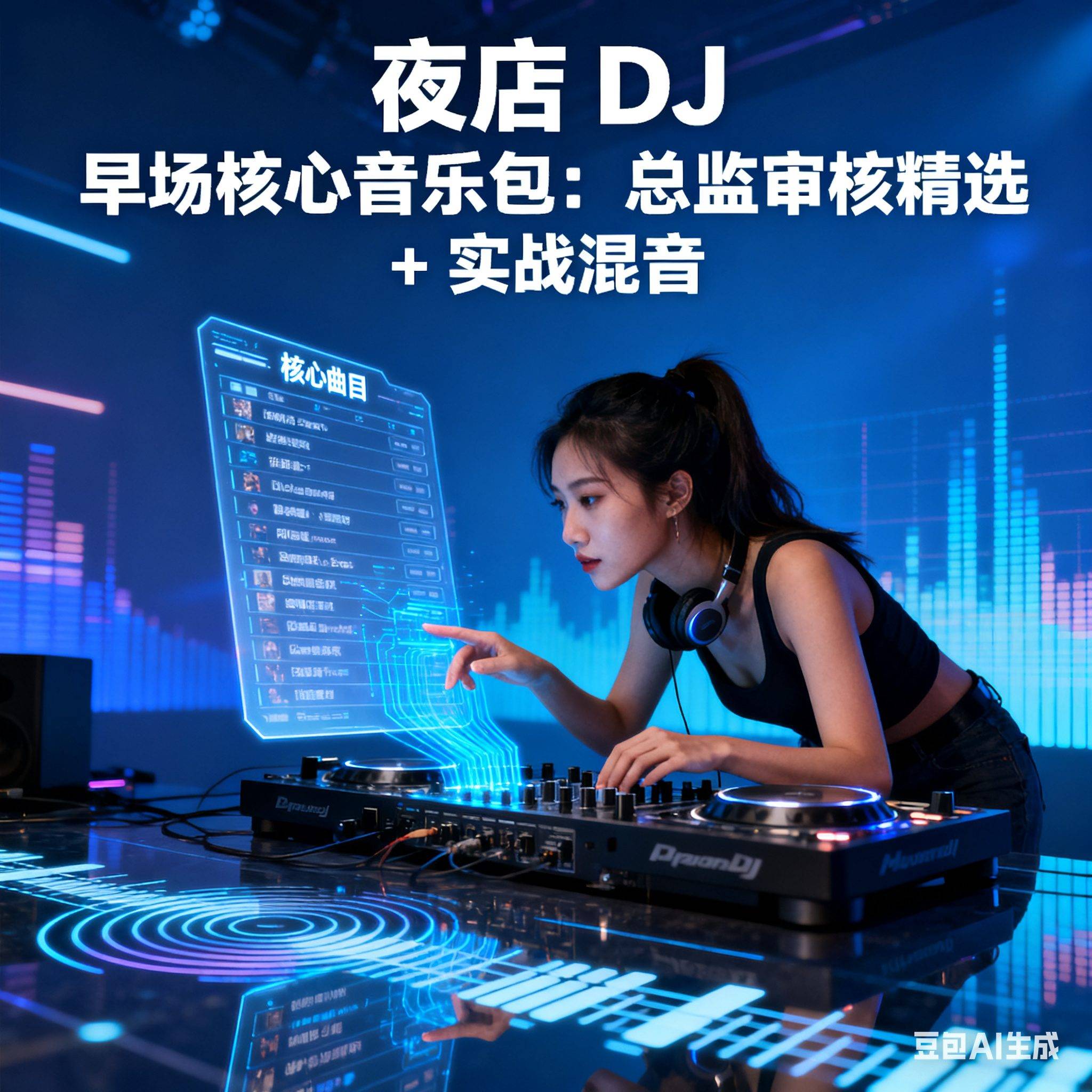 夜店 DJ 早场核心音乐包：总监审核精选 + 实战混音
