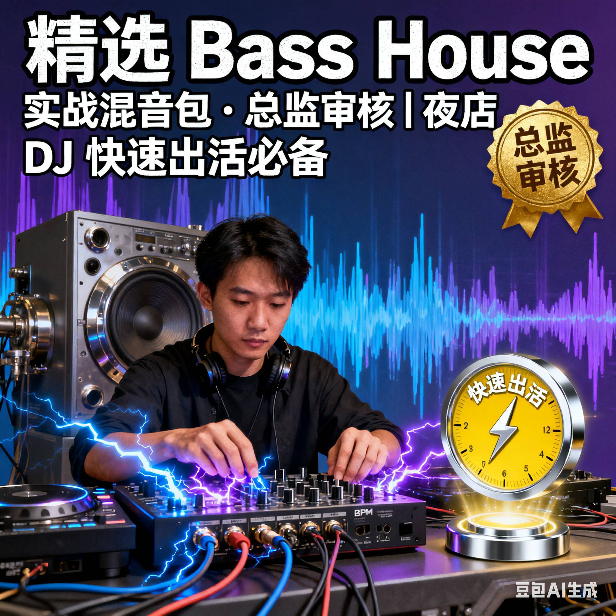 精选 Bass House 实战混音包・总监审核｜夜店 DJ 快速出活必备