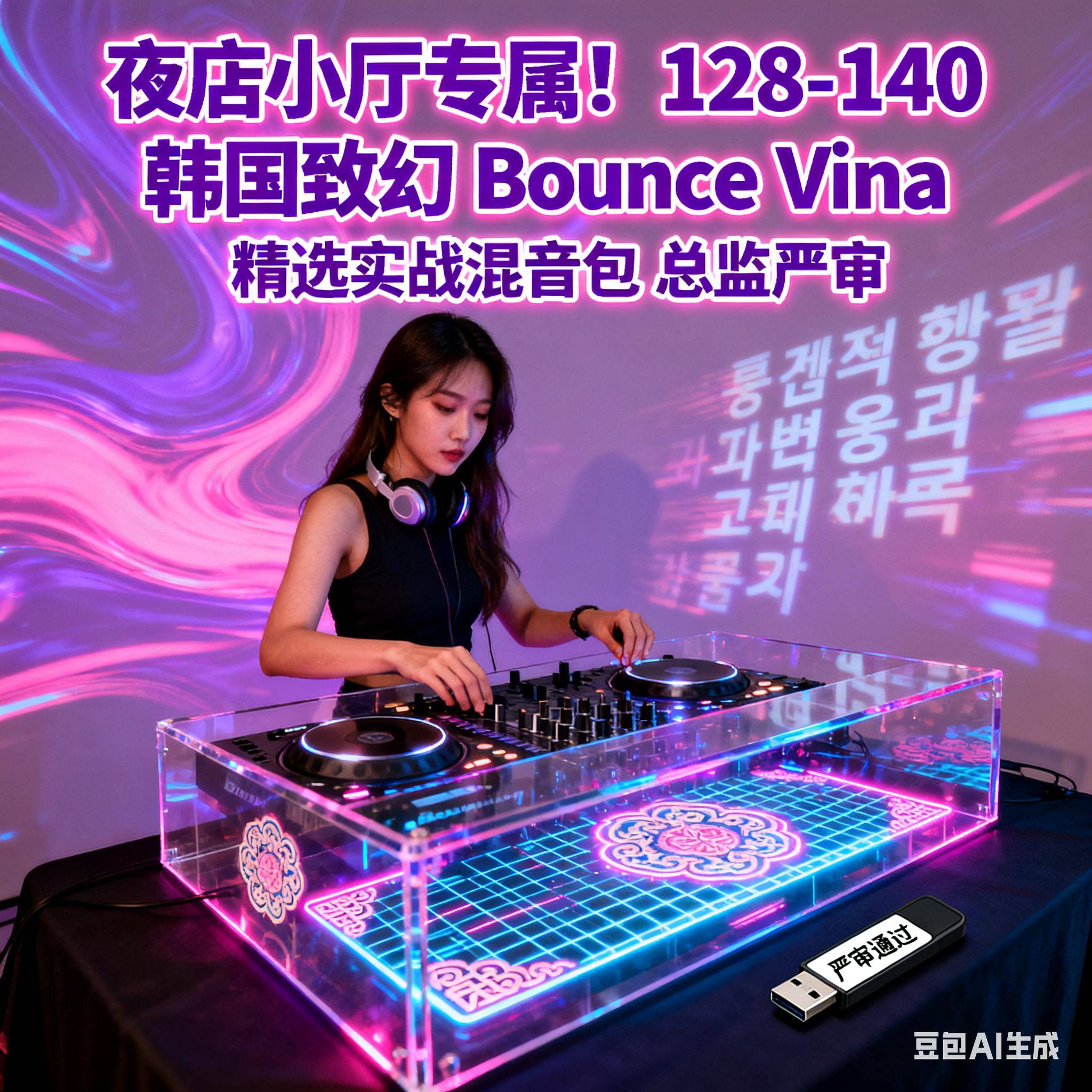 夜店小厅专属！128-140 韩国致幻 Bounce Vina 精选实战混音包 总监严审