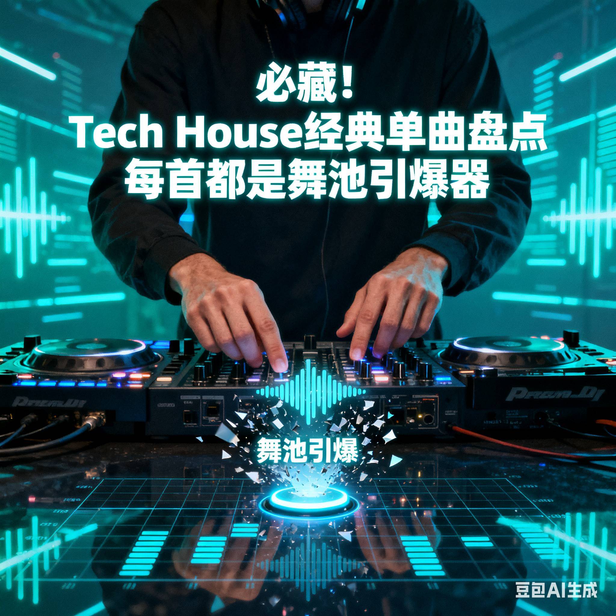 必藏！Tech House经典单曲盘点 每首都是舞池引爆器