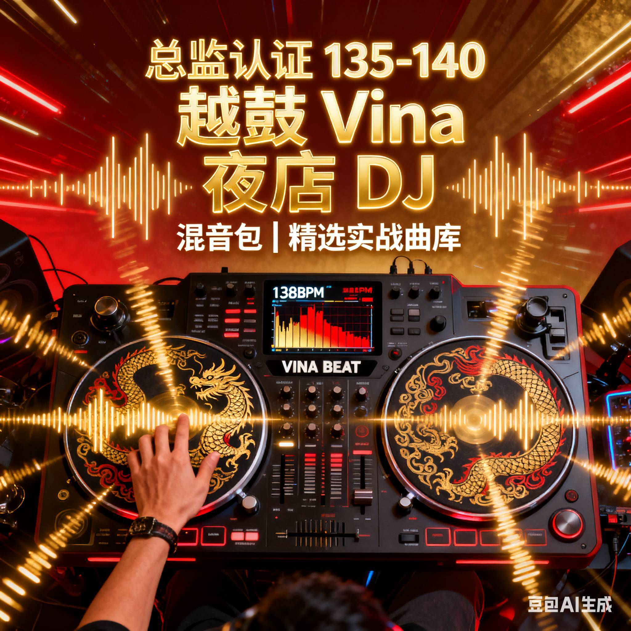 总监认证 135-140 越鼓 Vina 夜店 DJ 混音包｜精选实战曲库