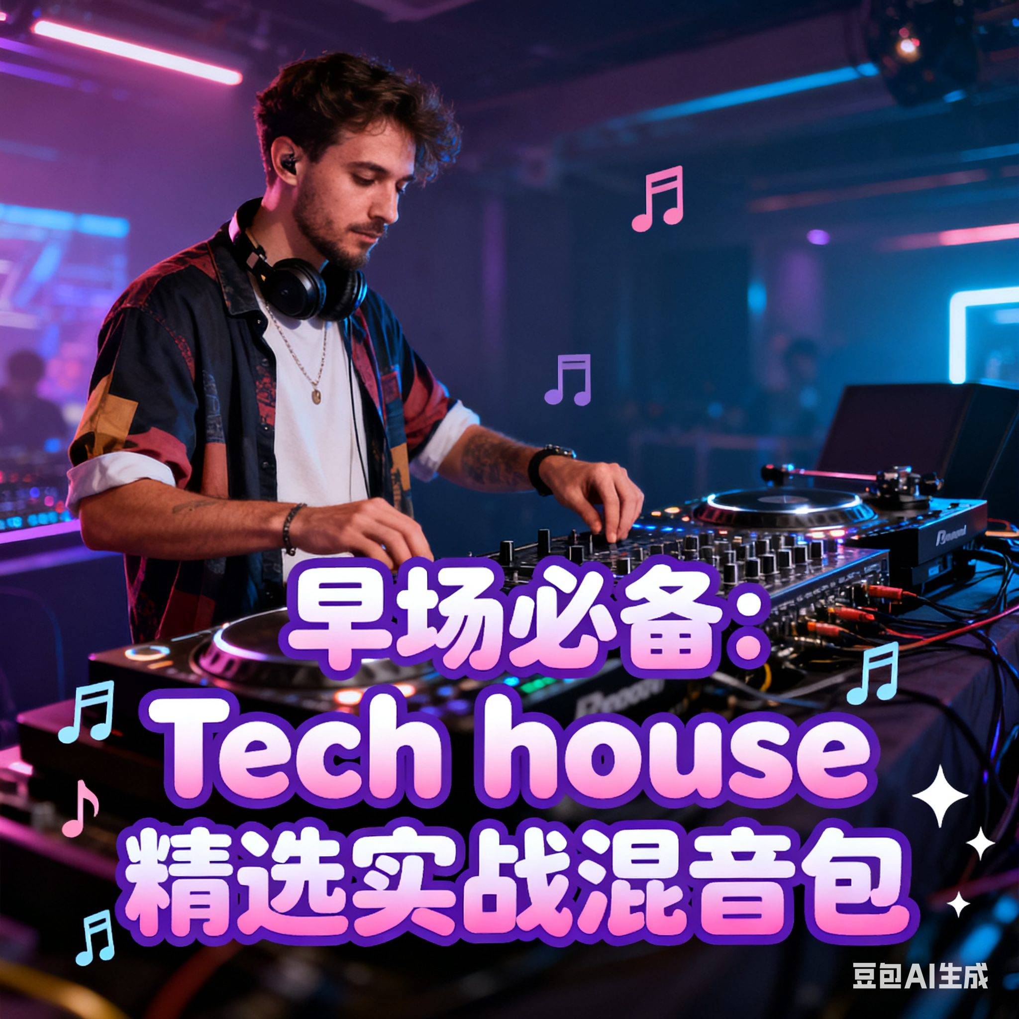 早场必备：Tech house 精选实战混音包