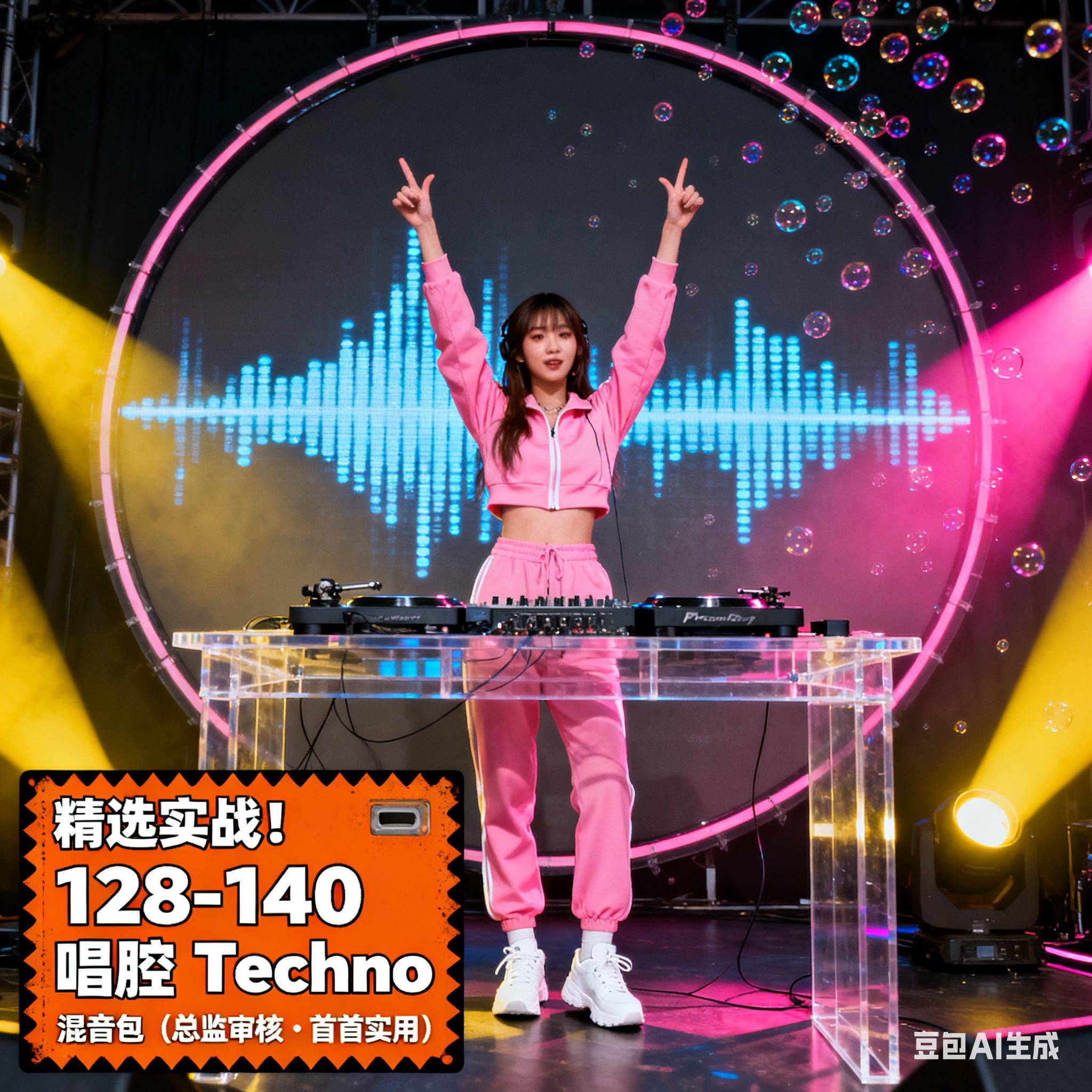 精选实战！128-140 唱腔 Techno 混音包（总监审核・首首实用）