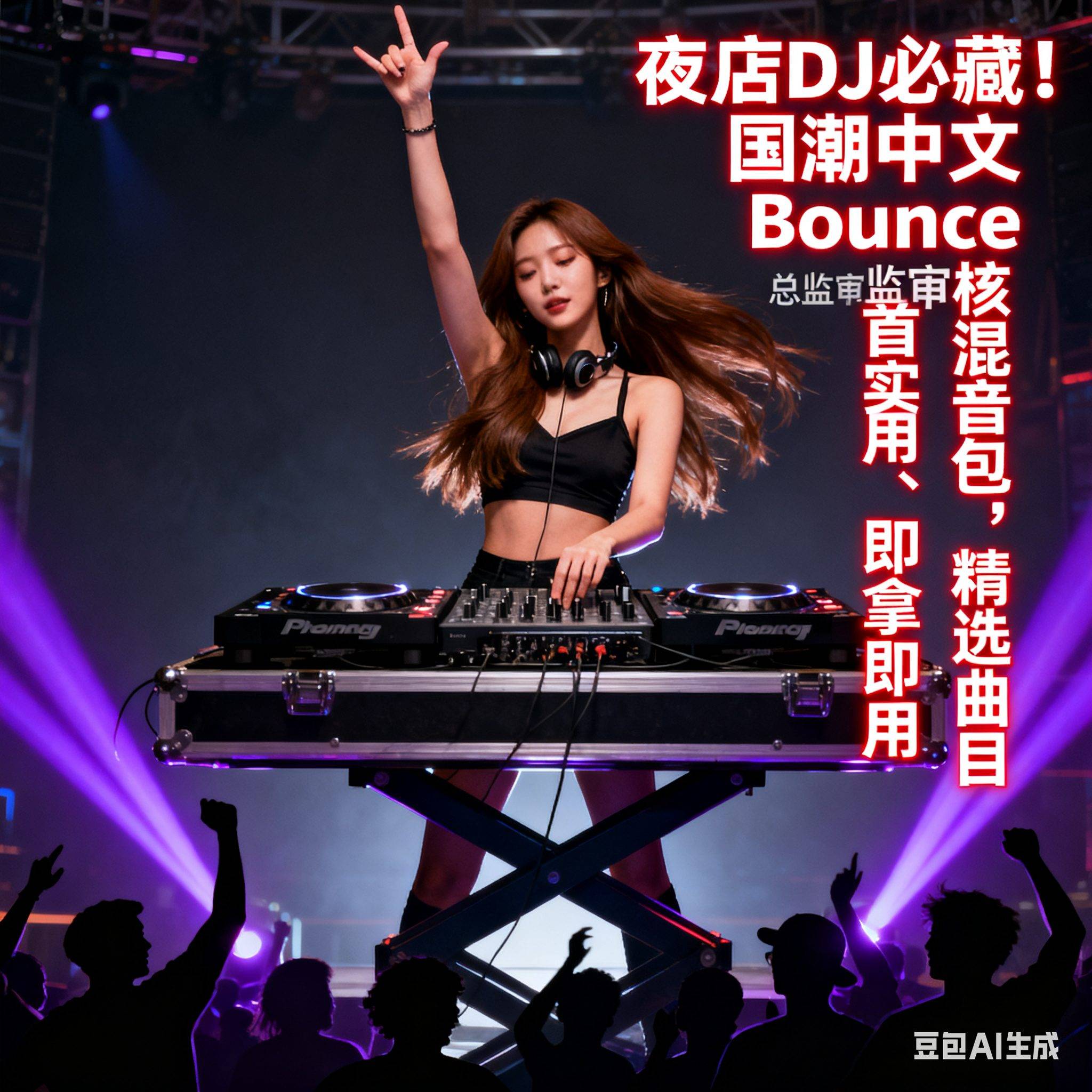 夜店DJ必藏！国潮中文 Bounce 总监审核混音包，精选曲目首首实用、即拿即用