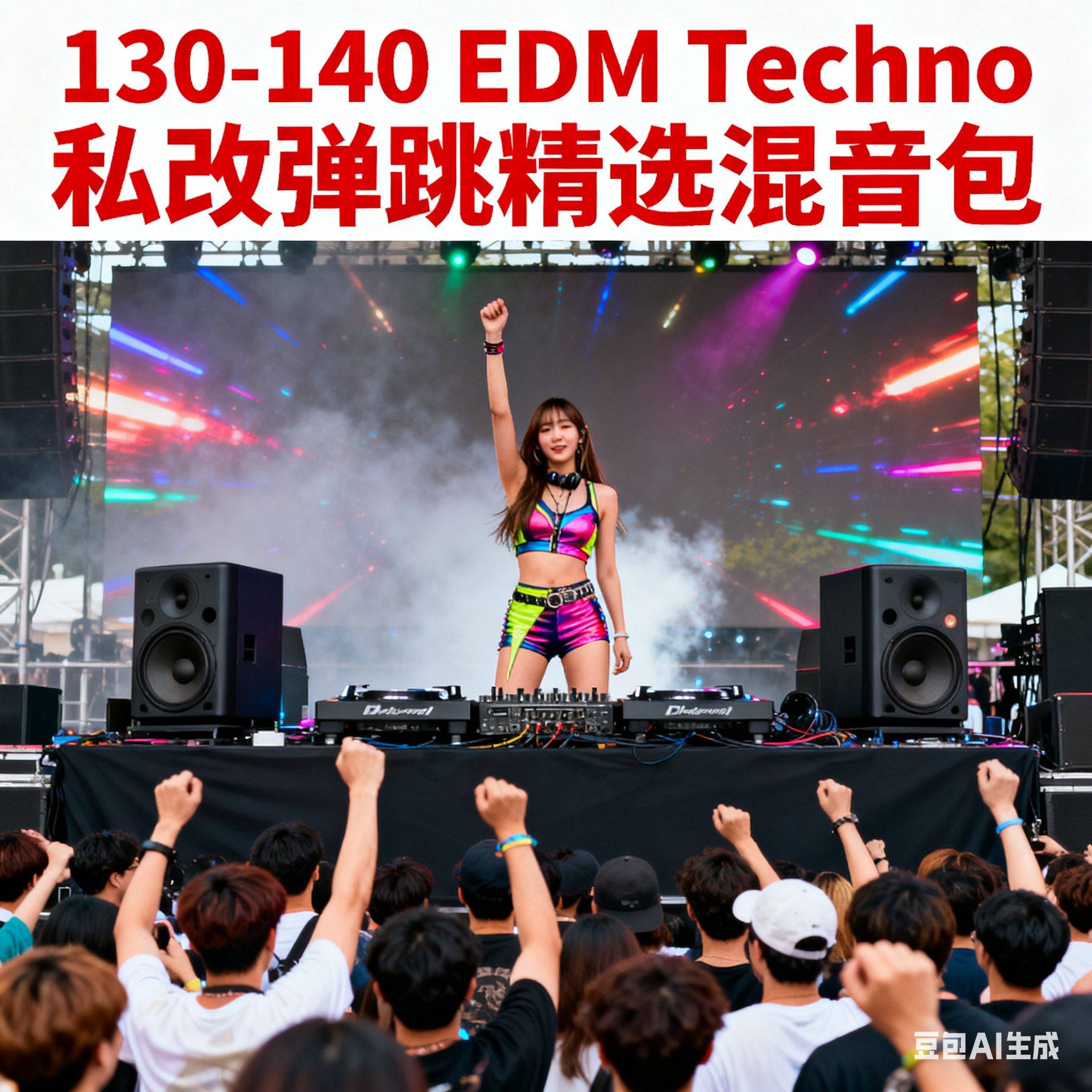 总监审核通过！130-140 EDM Techno 私改弹跳精选混音包