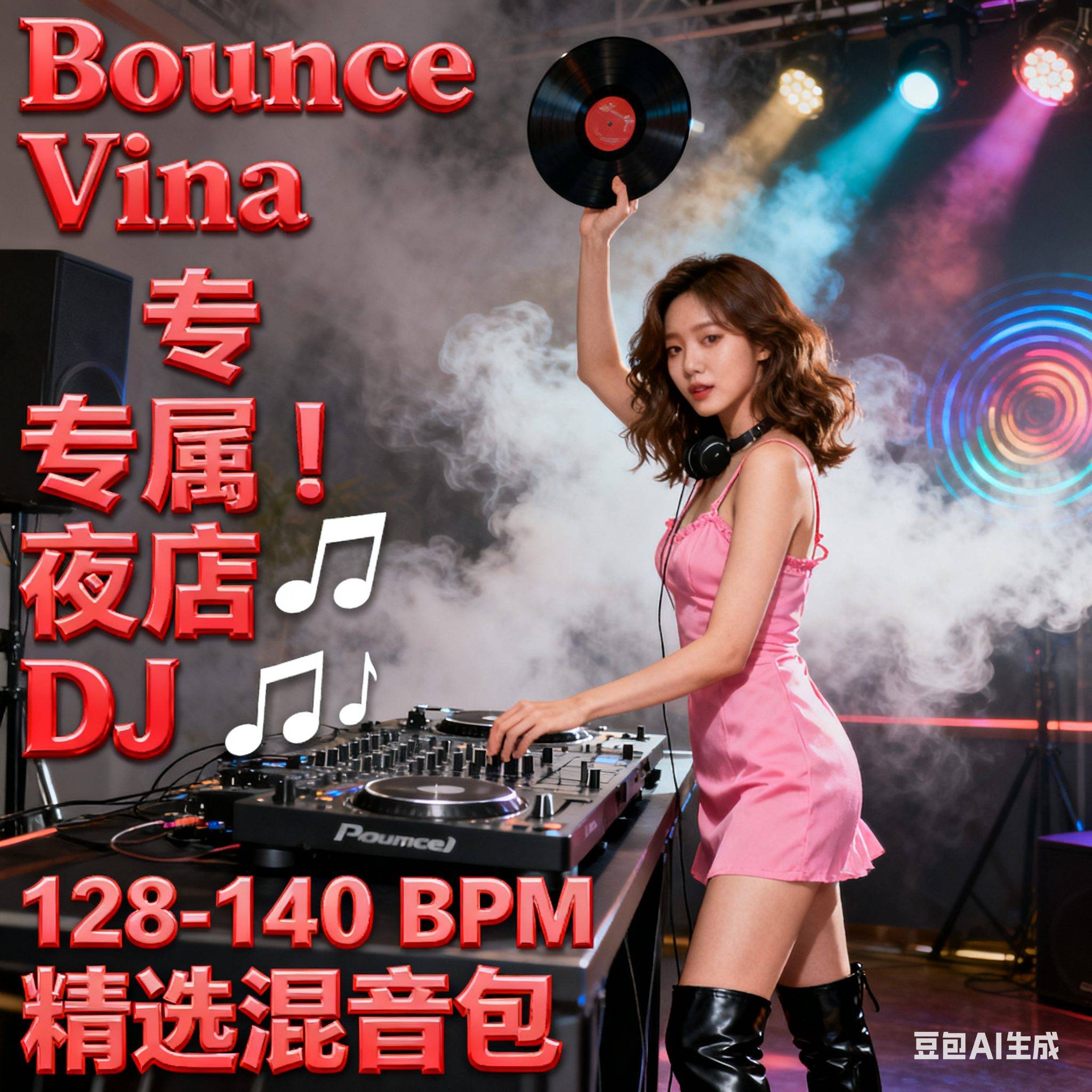 Bounce Vina 专属！夜店 DJ 128-140 BPM 精选混音包