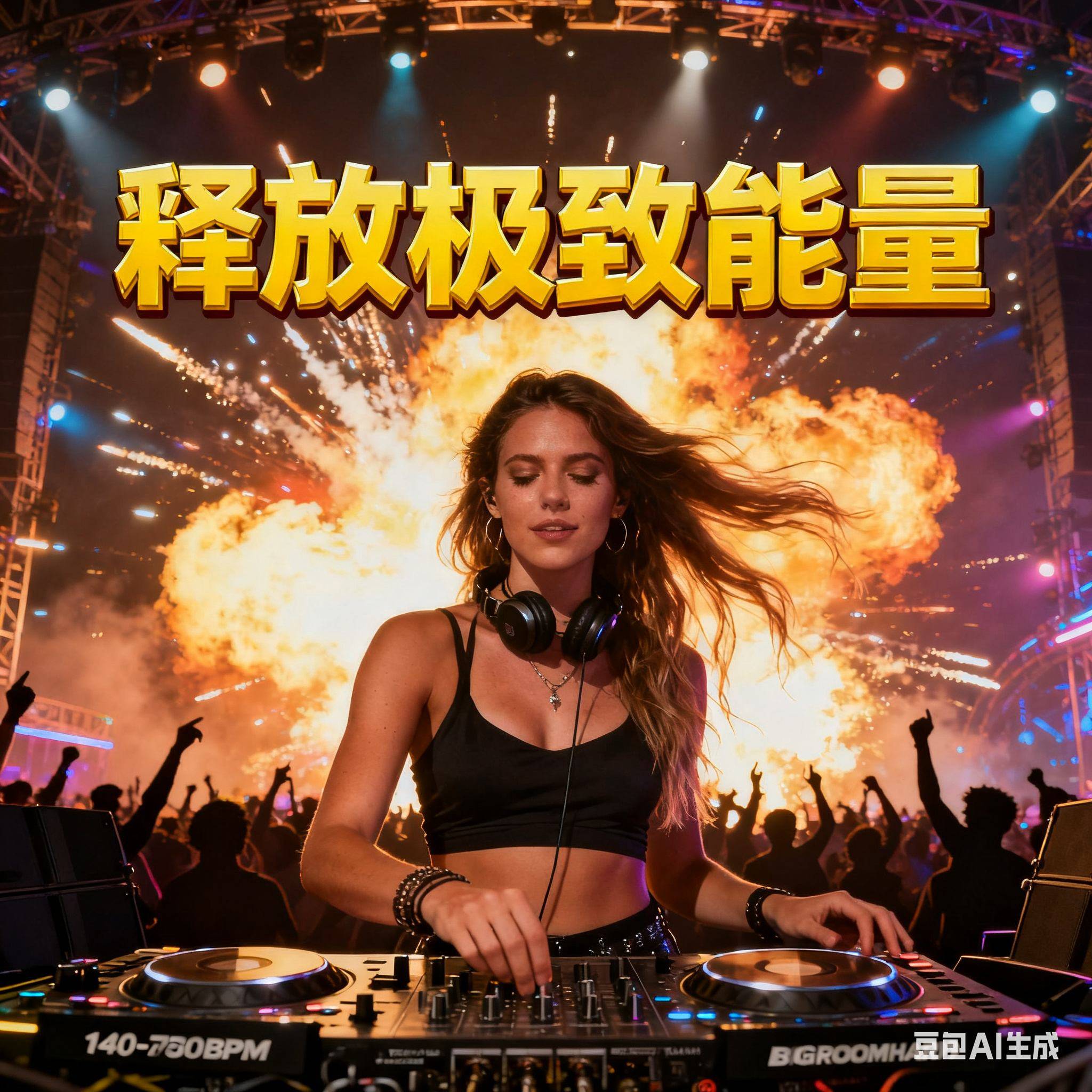 派对中场实战：140-150BPM BIGROOMHARD TECHNO 情绪上升精品思路 释放极致能量