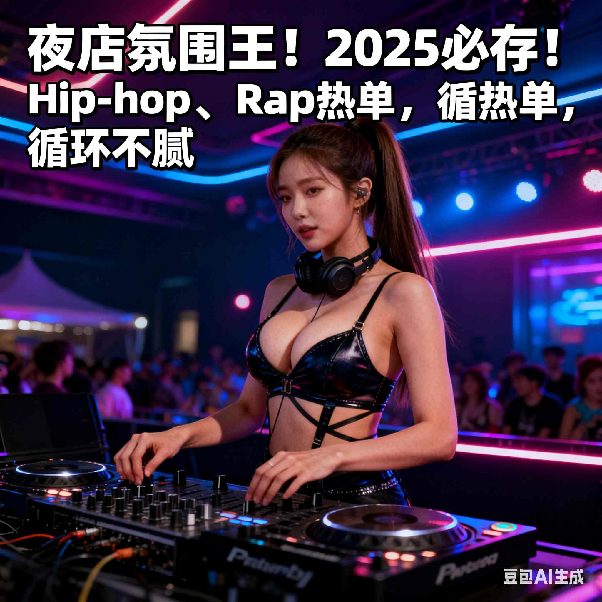 夜店氛围王！2025必存！Hip-hop、Rap热单，循环不腻