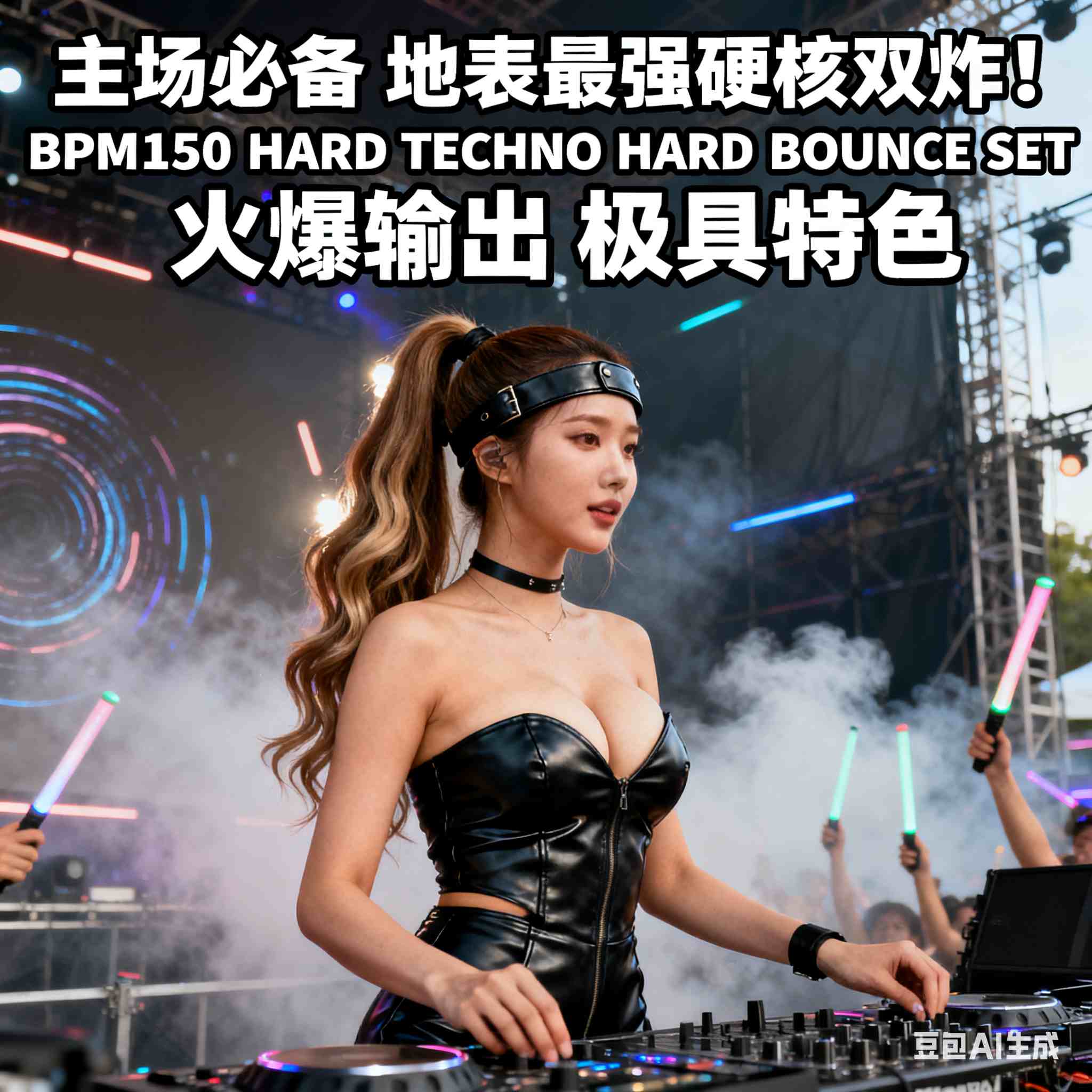主场必备 地表最强硬核双炸！BPM150 HARD TECHNO HARD BOUNCE SET 火爆输出 极具特色