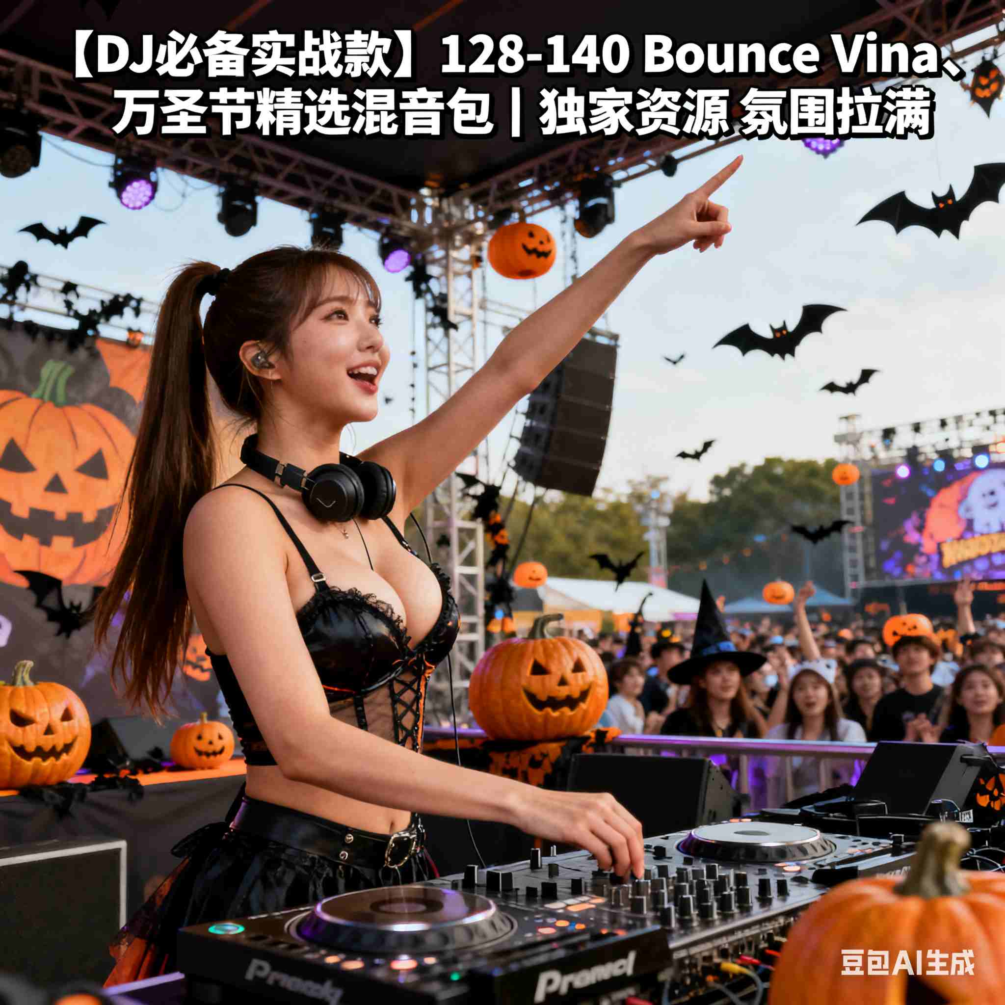【DJ必备实战款】128-140 Bounce Vina 、万圣节精选混音包｜独家资源 氛围拉满