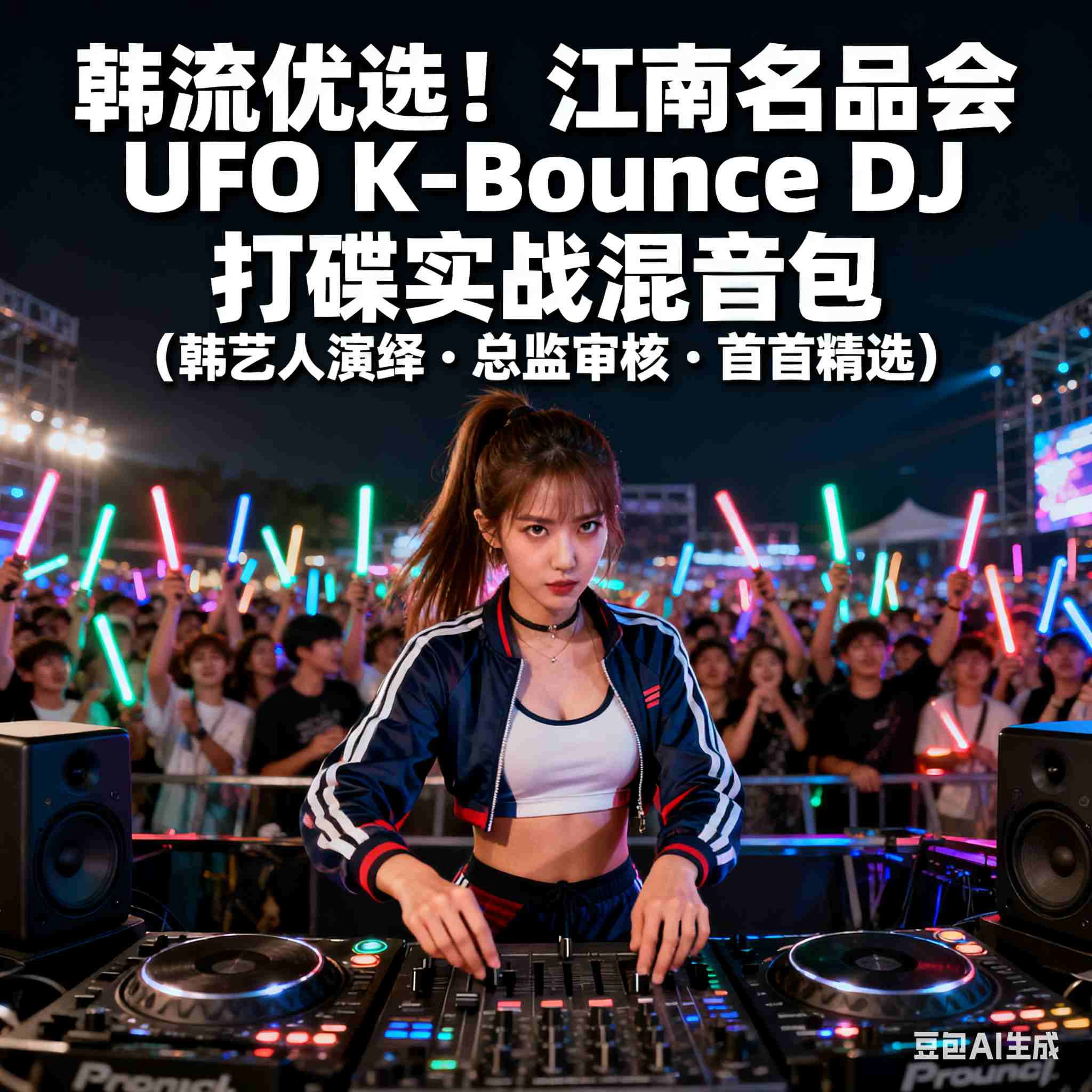 韩流优选！江南名品会 UFO K-Bounce DJ 打碟实战混音包（韩艺人演绎・总监审核・首首精选）