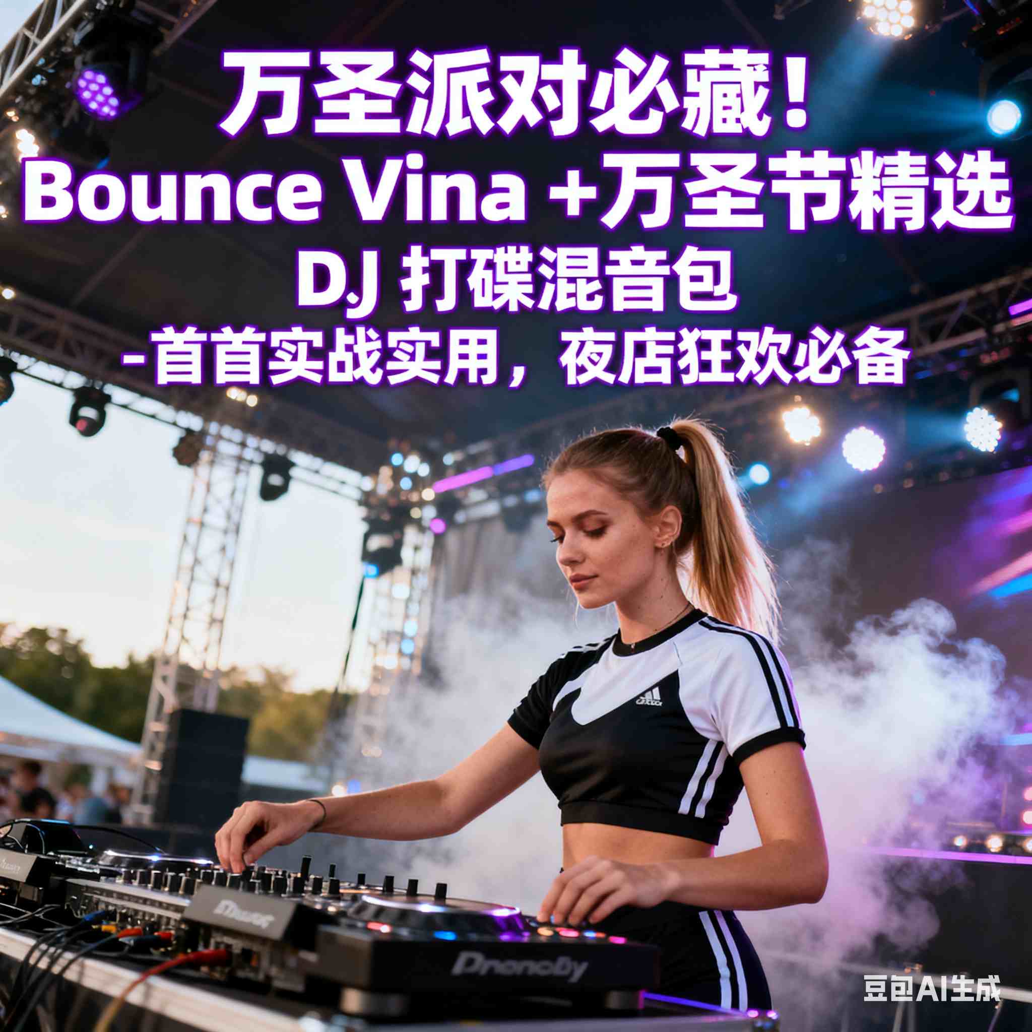 万圣派对必藏！Bounce Vina +万圣节精选 DJ 打碟混音包 - 首首实战实用，夜店狂欢必备