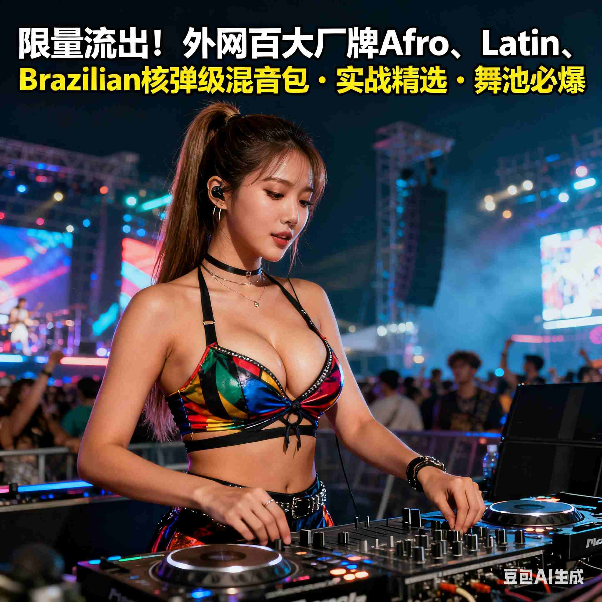 限量流出！外网百大厂牌Afro、Latin、Brazilian核弹级混音包・实战精选・舞池必爆