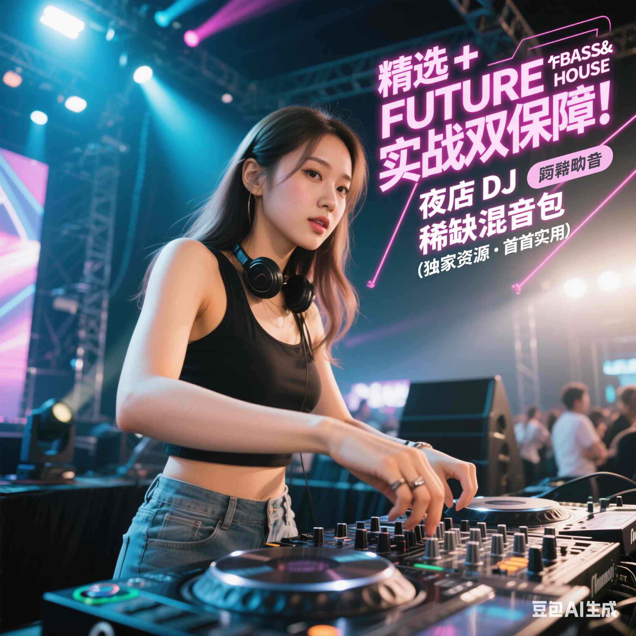 精选 + 实战双保障！FUTURE ｜BASS%26HOUSE 夜店 DJ 稀缺混音包（独家资源・首首实用）