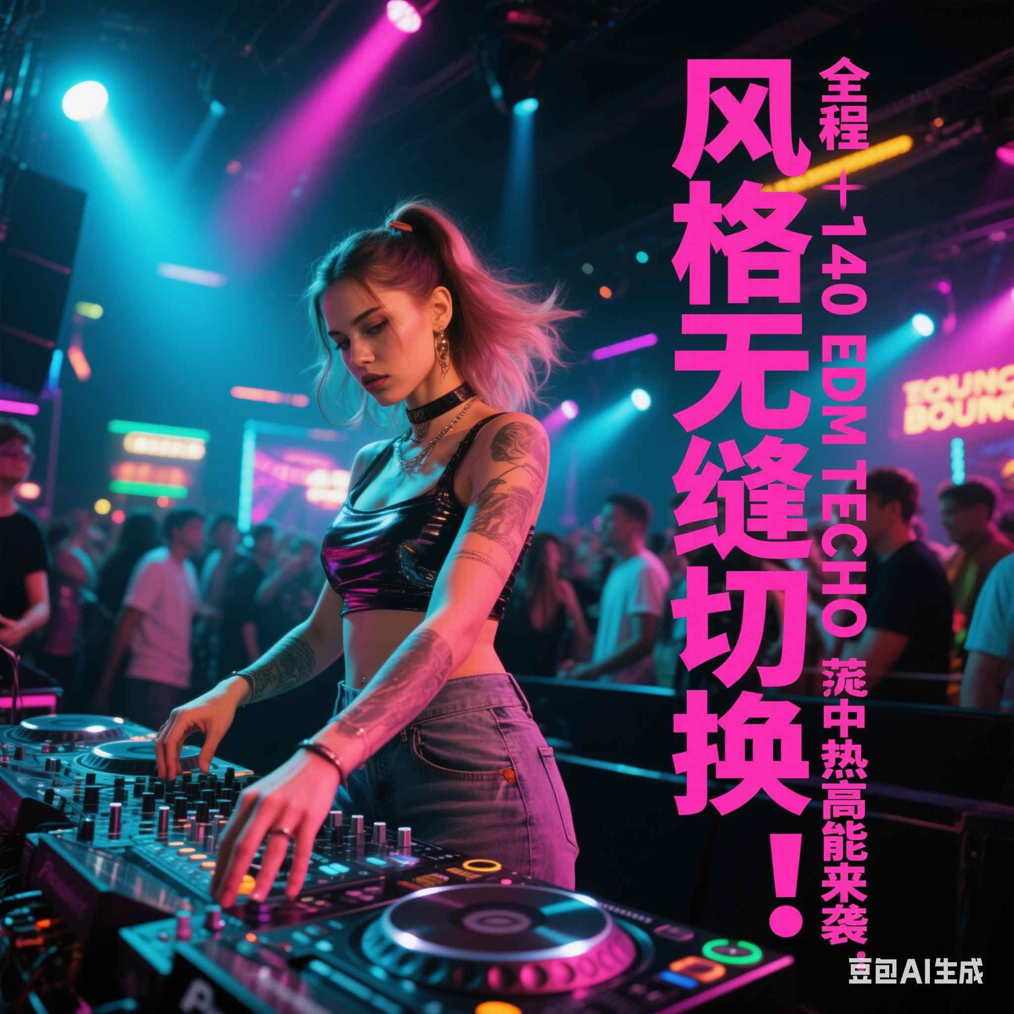 风格无缝切换！全程140 EDM TECHNO BOUNCE主流中英文热单高能来袭！