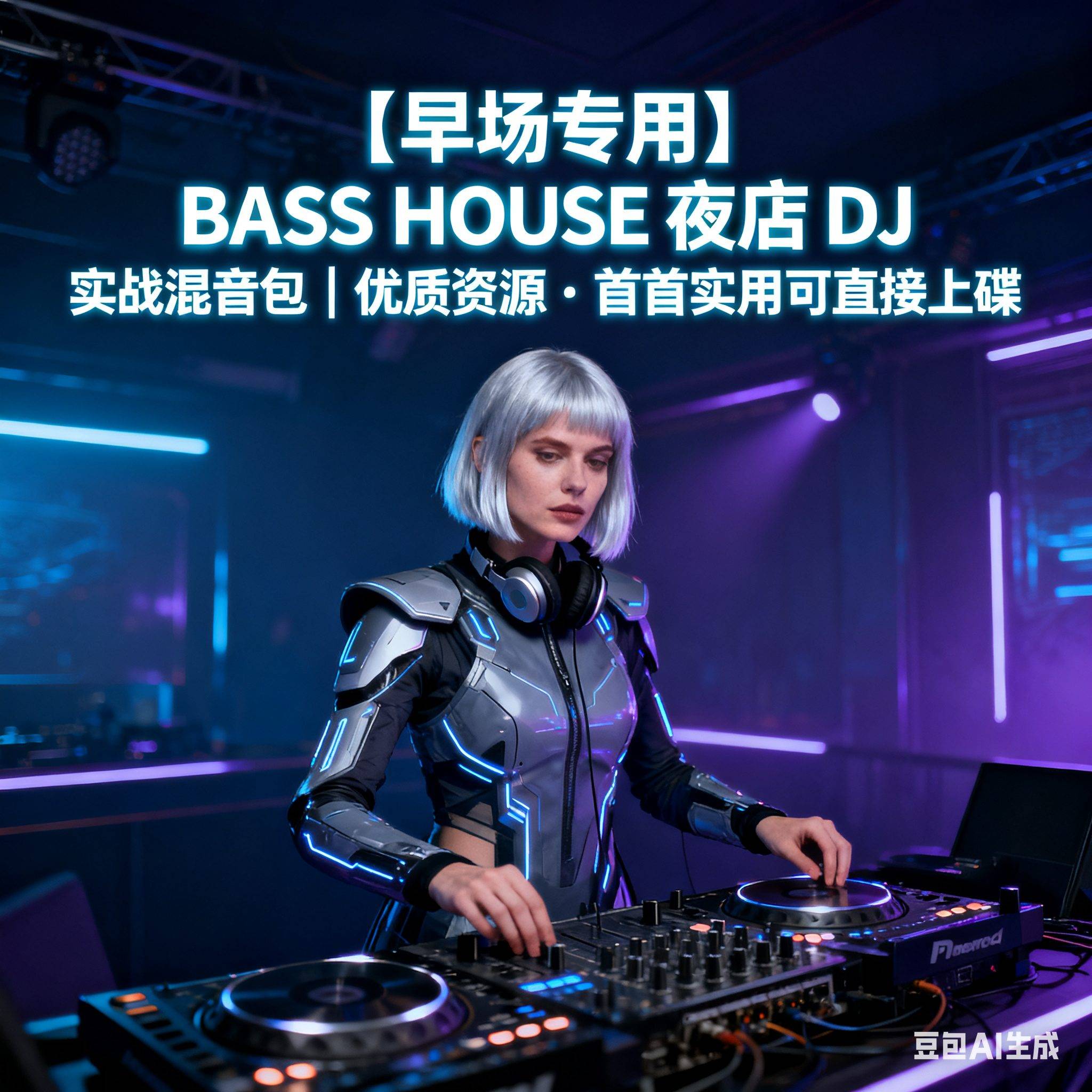 【早场专用】BASS HOUSE 夜店 DJ 实战混音包｜优质资源・首首实用可直接上碟