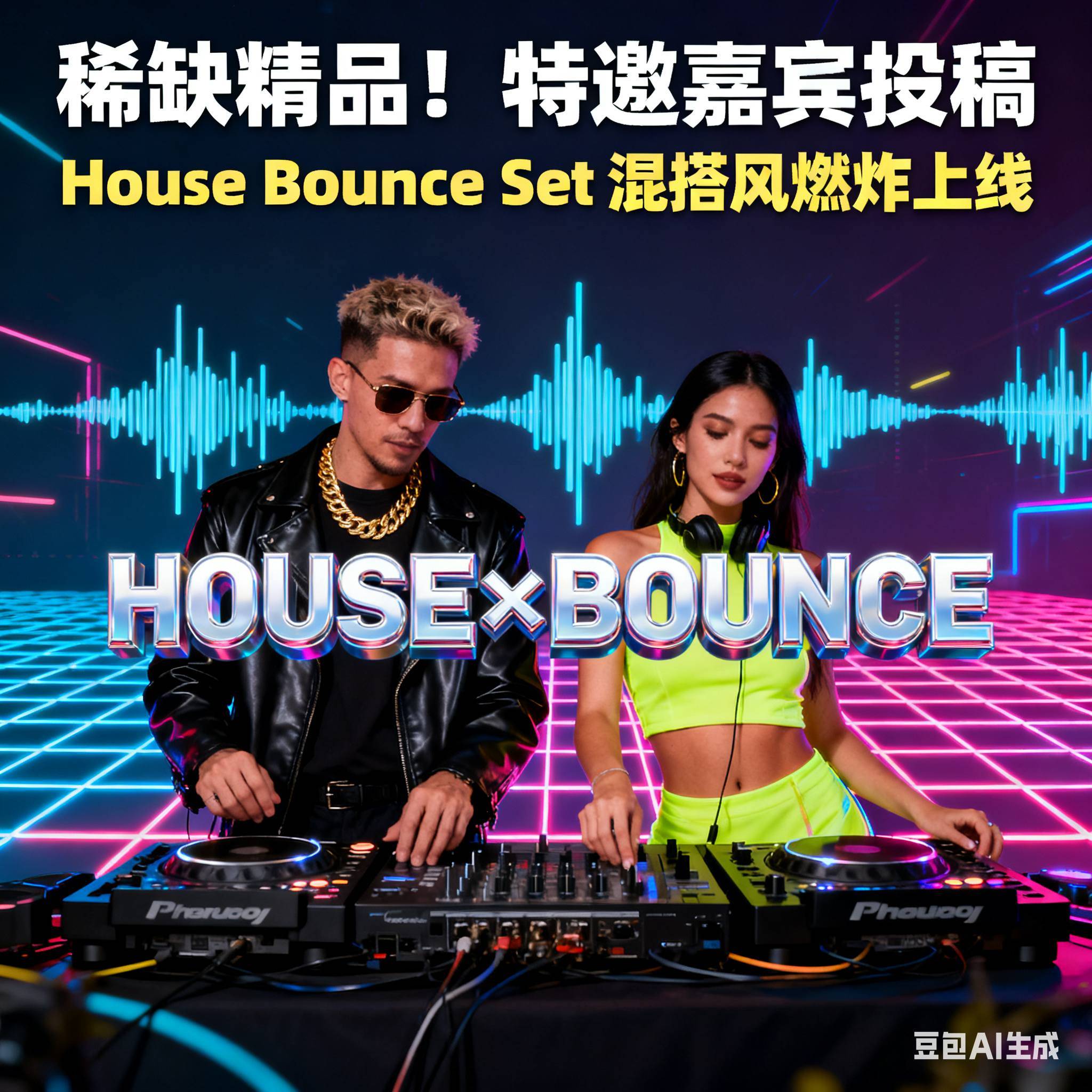 稀缺精品！特邀嘉宾投稿 House Bounce Set 混搭风燃炸上线