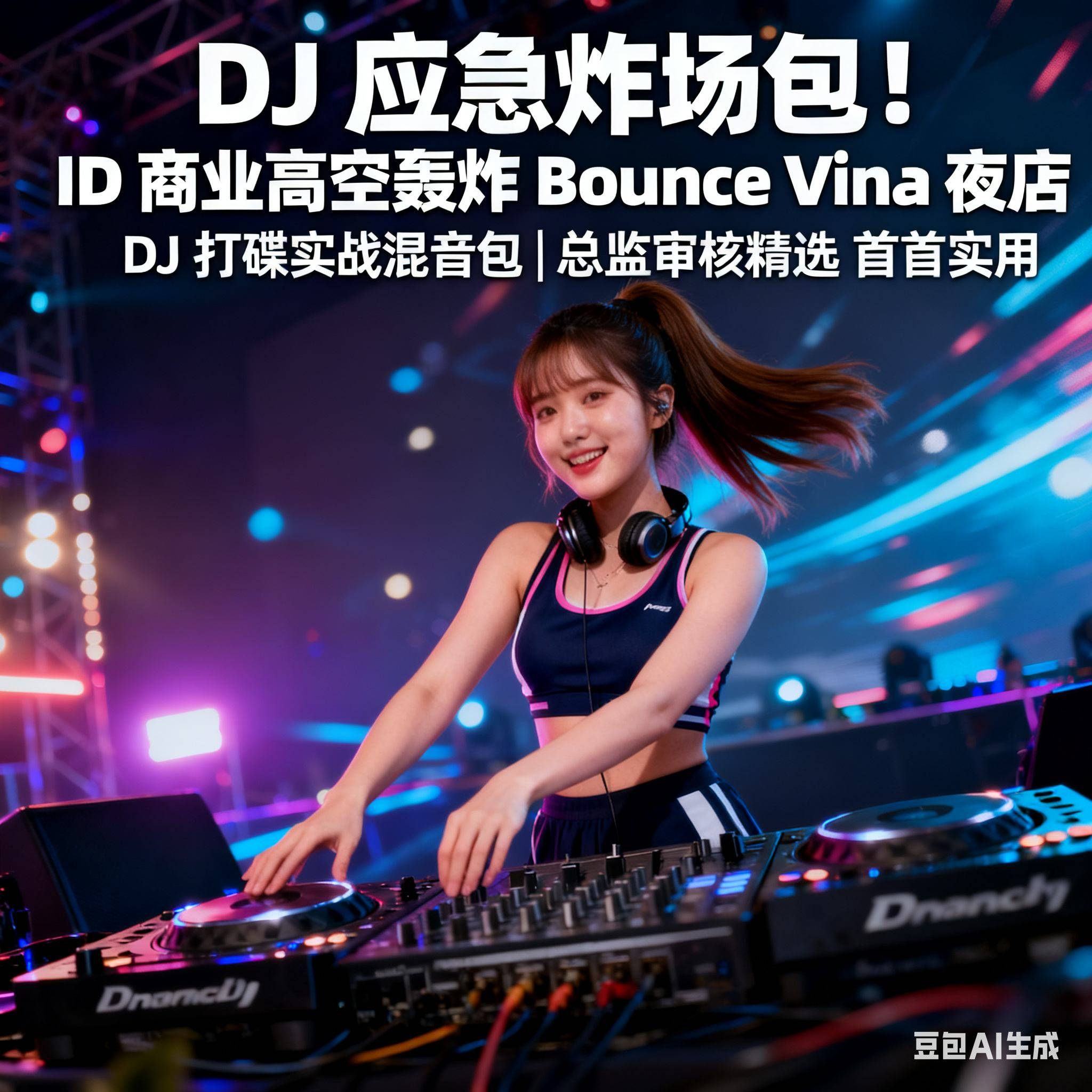 DJ 应急炸场包！ID 商业高空轰炸 Bounce Vina 夜店 DJ 打碟实战混音包｜总监审核精选 首首实用